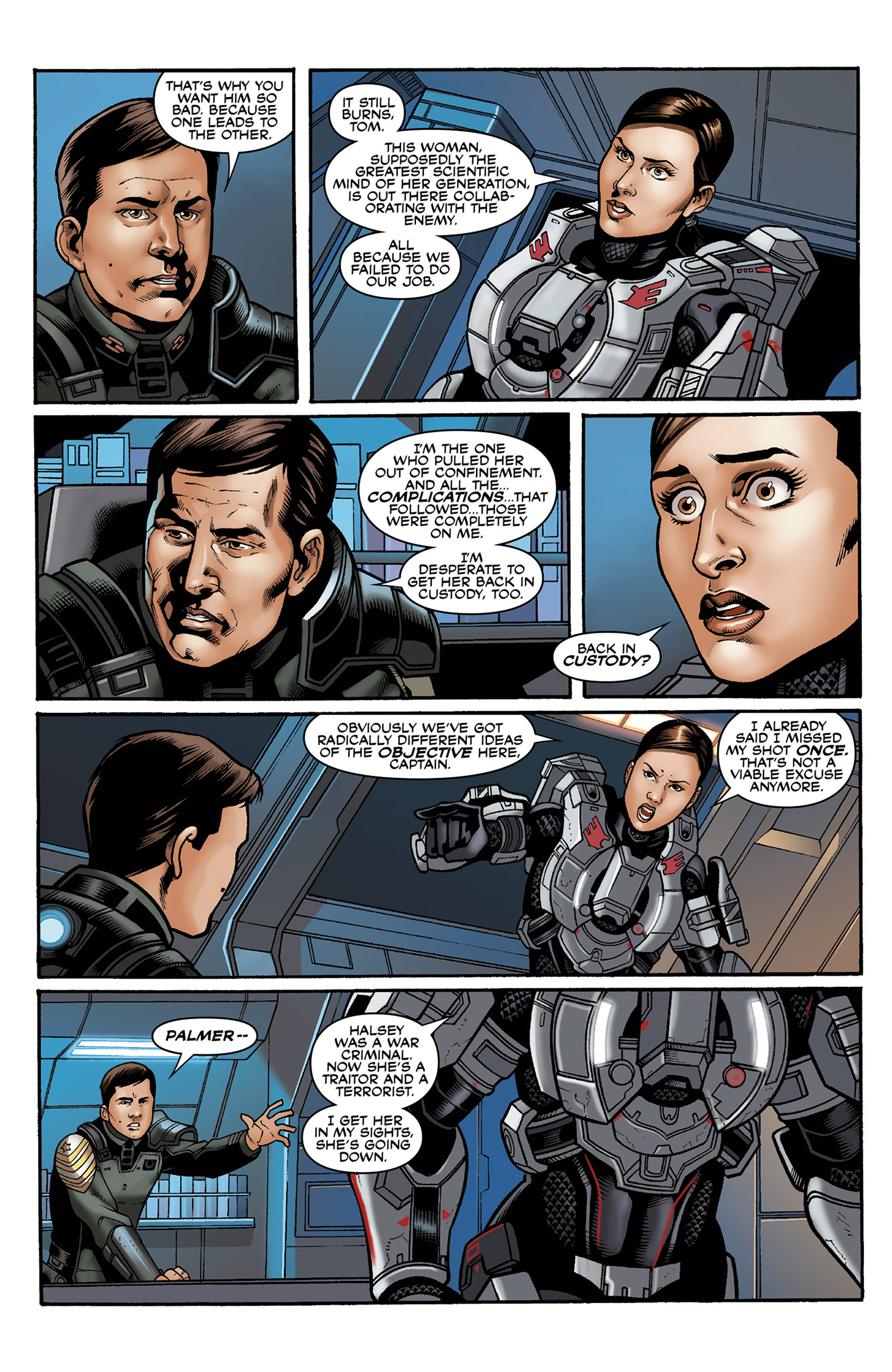 Read online Halo: Escalation comic -  Issue #13 - 14