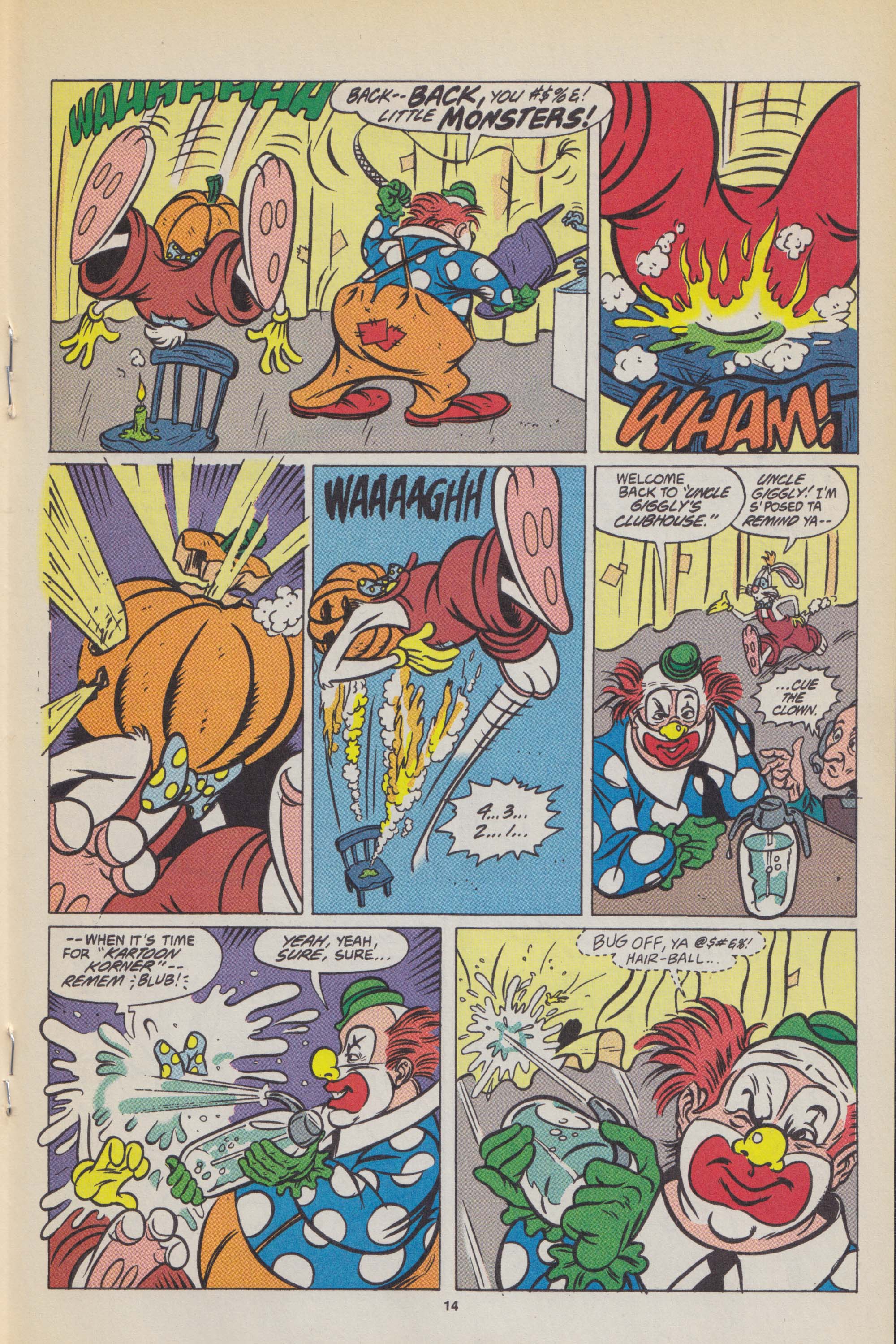 Read online Roger Rabbit comic -  Issue #18 - 19