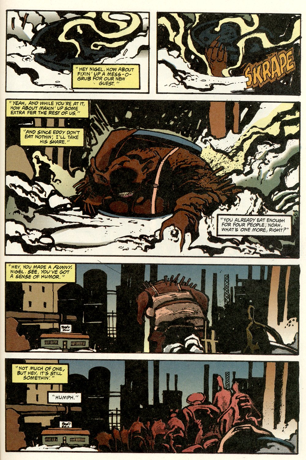 Read online Ted McKeever's Metropol AD comic -  Issue #1 - 25