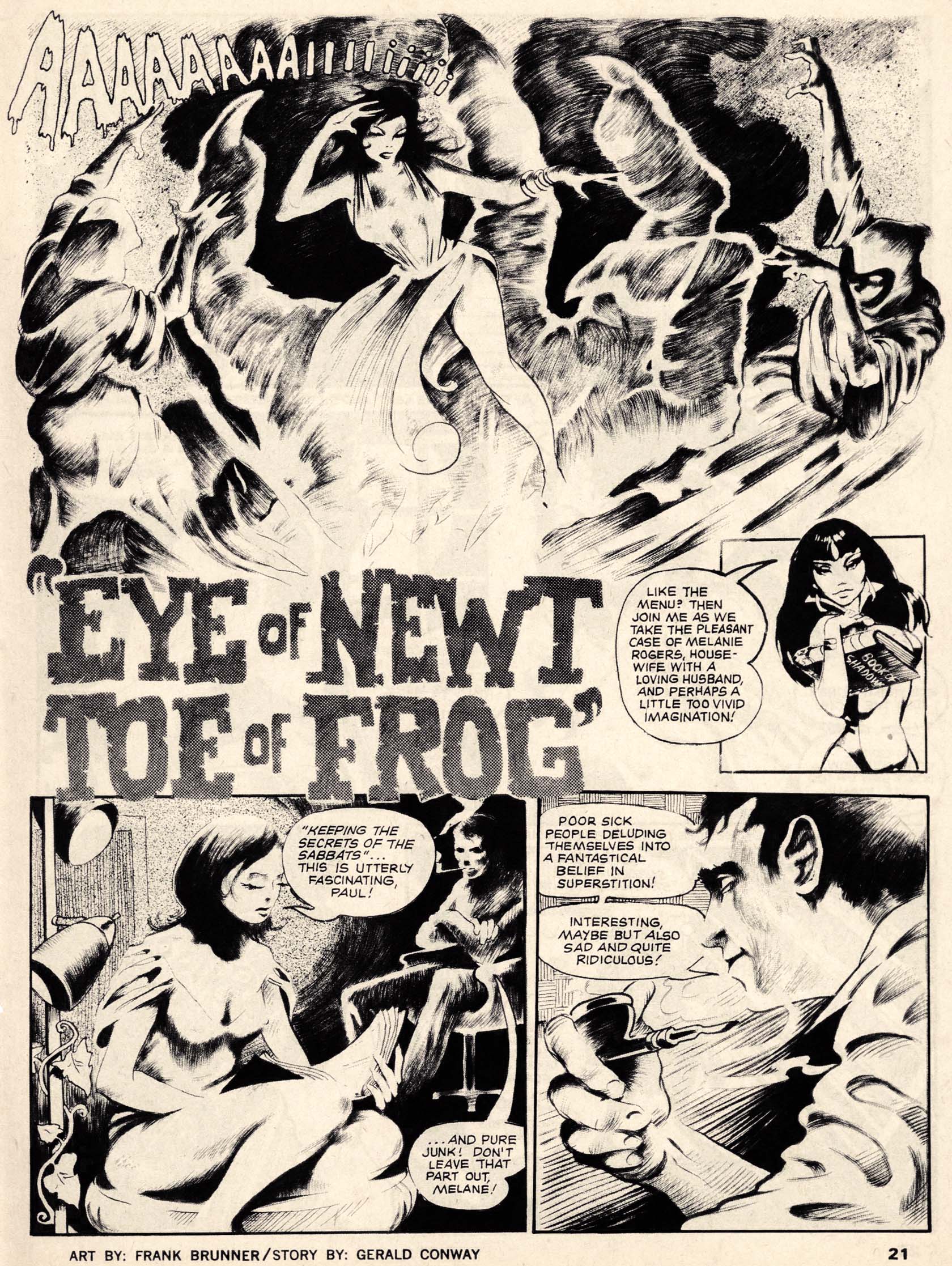 Read online Vampirella (1969) comic -  Issue #10 - 21