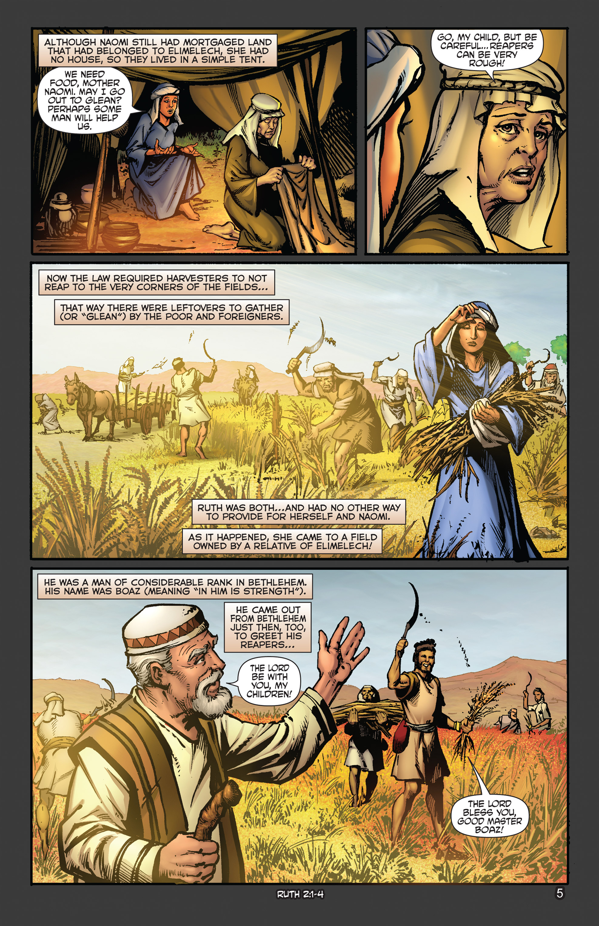 Read online The Kingstone Bible comic -  Issue #5 - 10