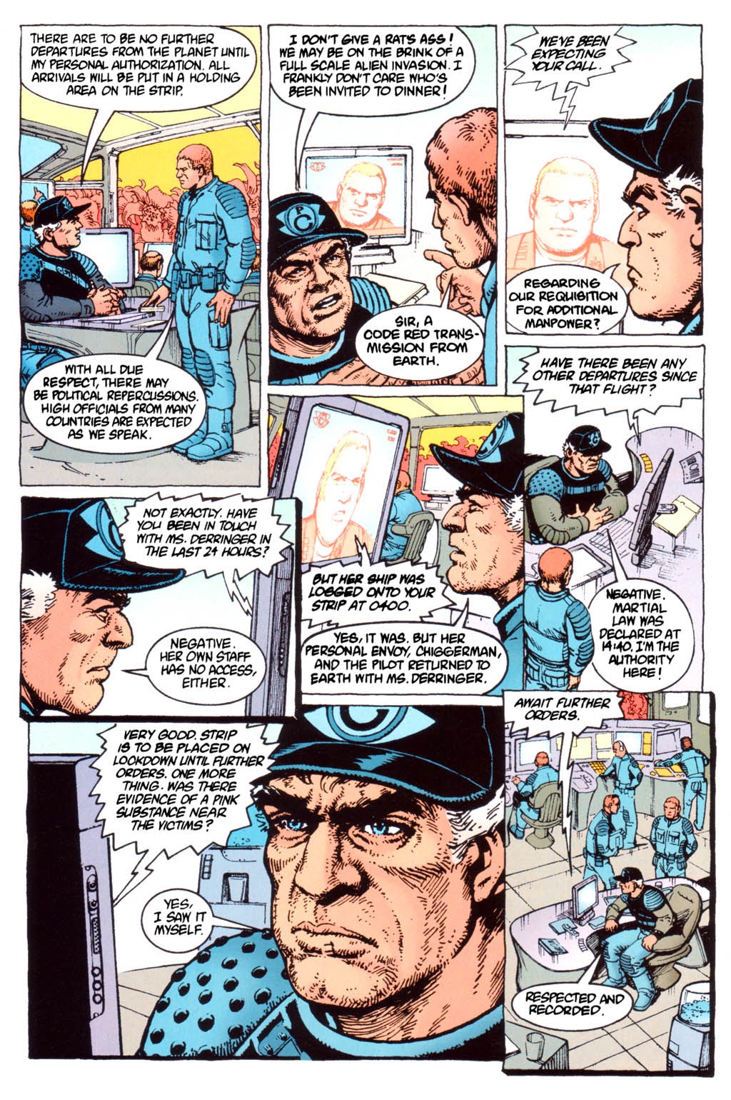 Read online Aliens: Kidnapped comic -  Issue #2 - 20