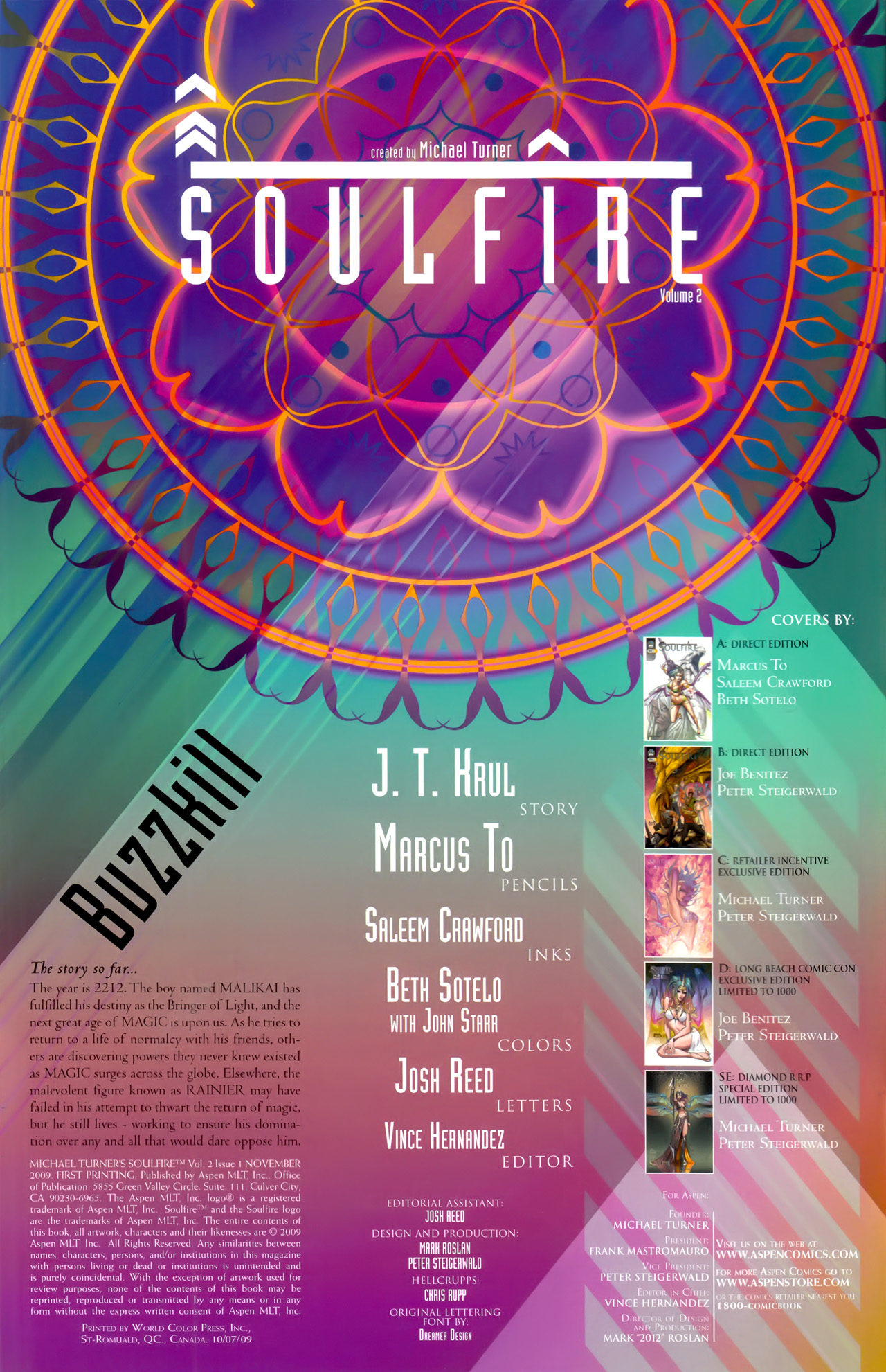 Read online Michael Turner's Soulfire (2009) comic -  Issue #1 - 3
