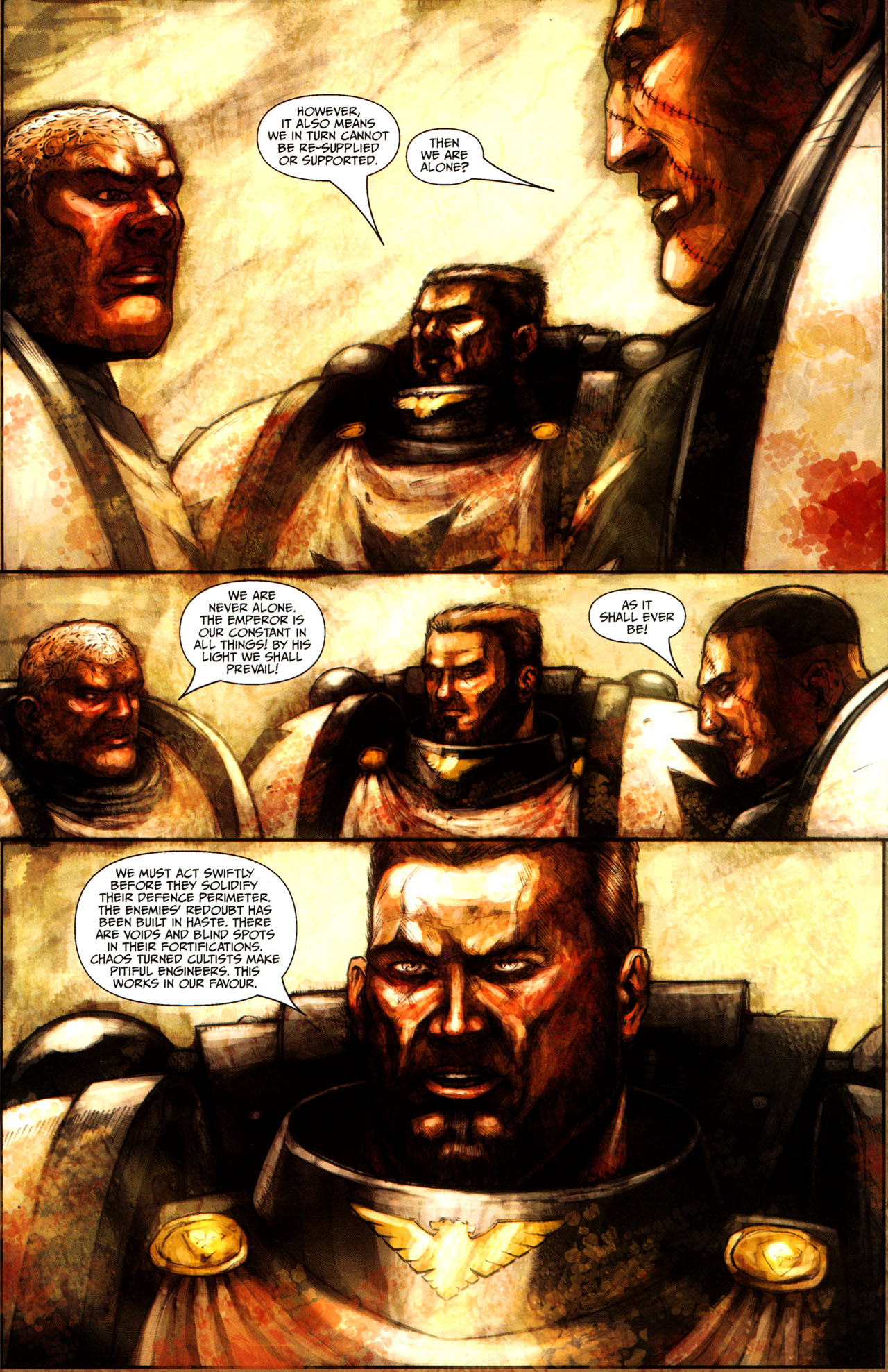 Read online Warhammer 40,000: Damnation Crusade comic -  Issue #5 - 8