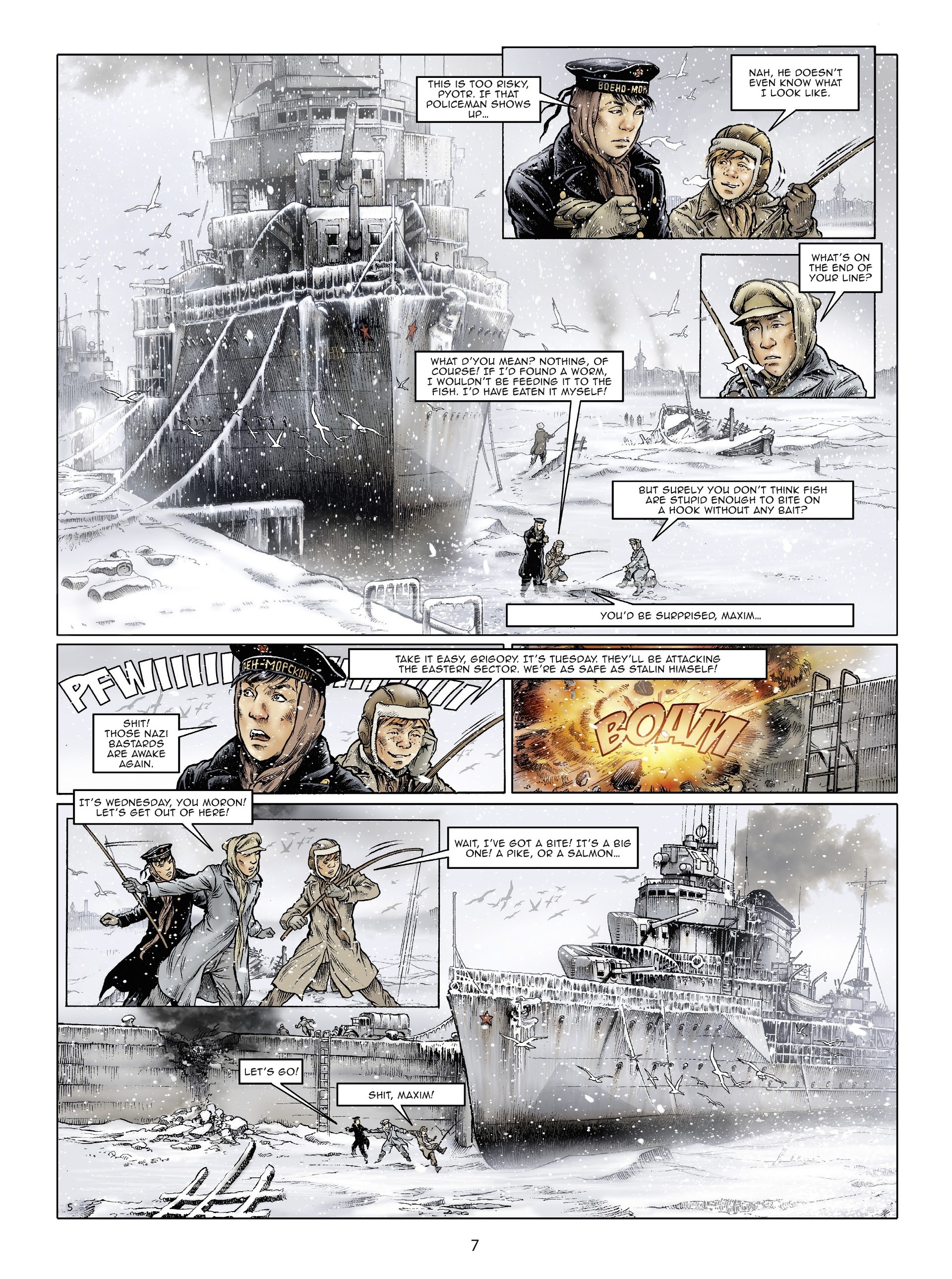 Read online The Lions of Leningrad comic -  Issue #2 - 7