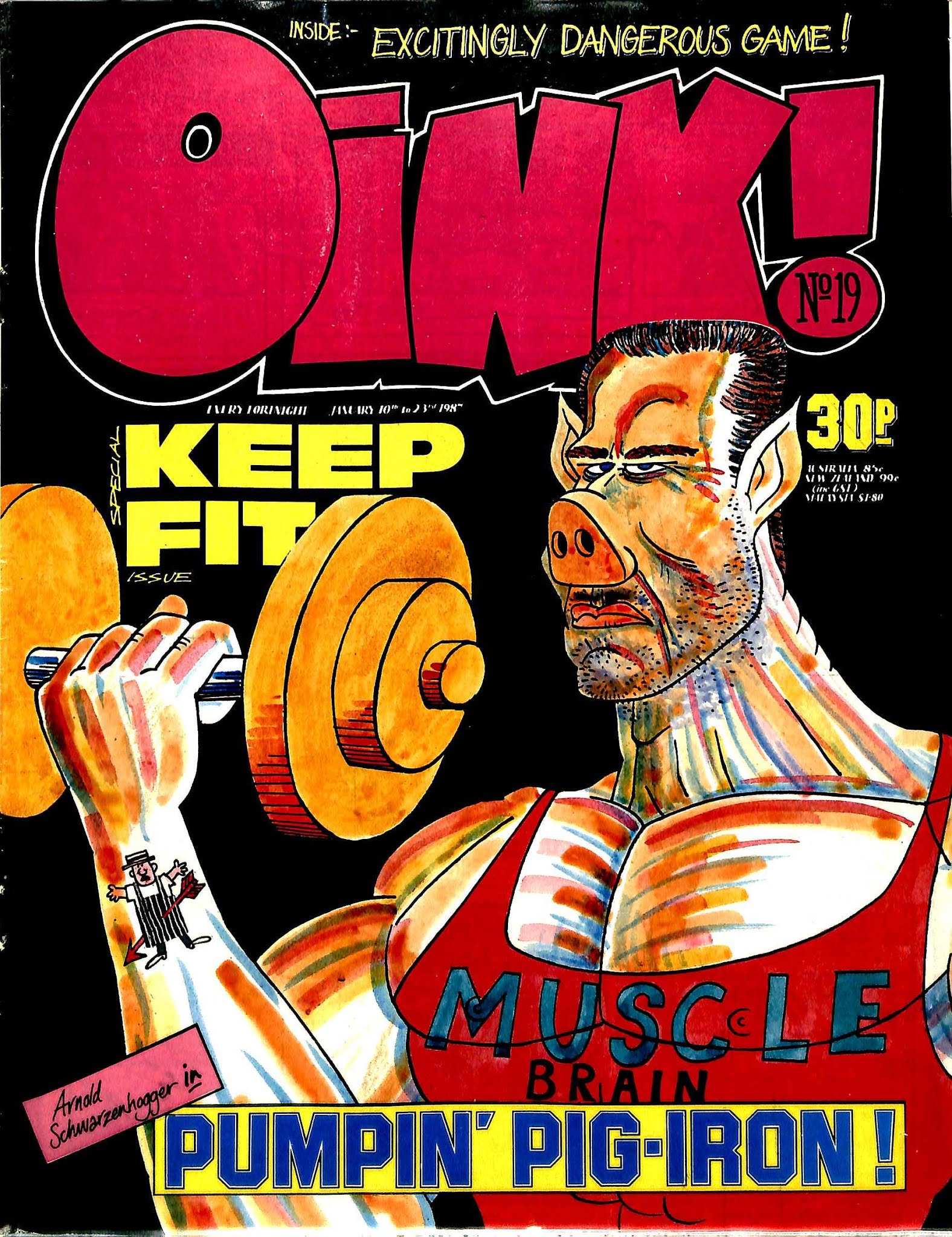 Read online Oink! comic -  Issue #19 - 1
