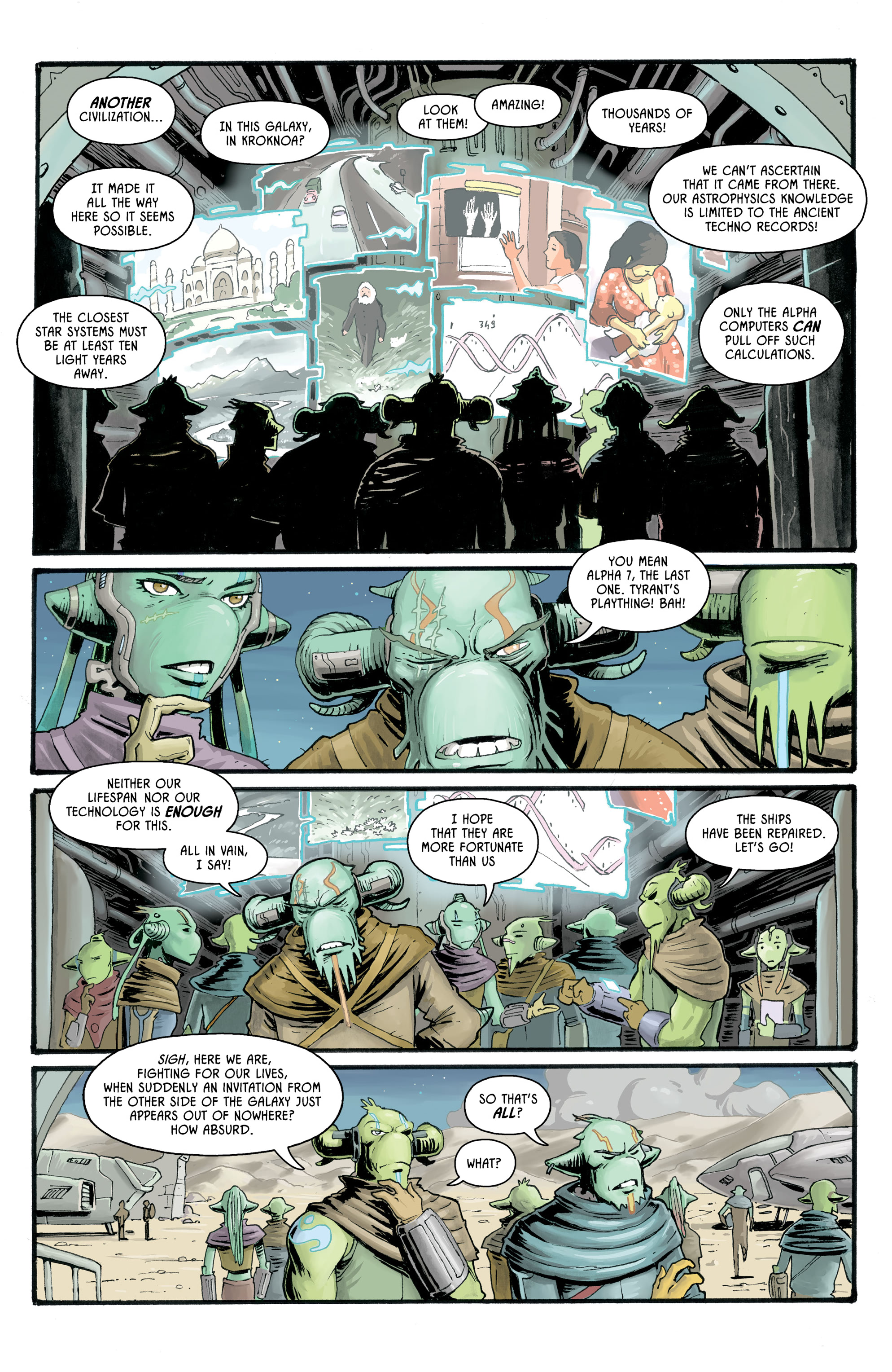 Read online Voyagis comic -  Issue #3 - 16