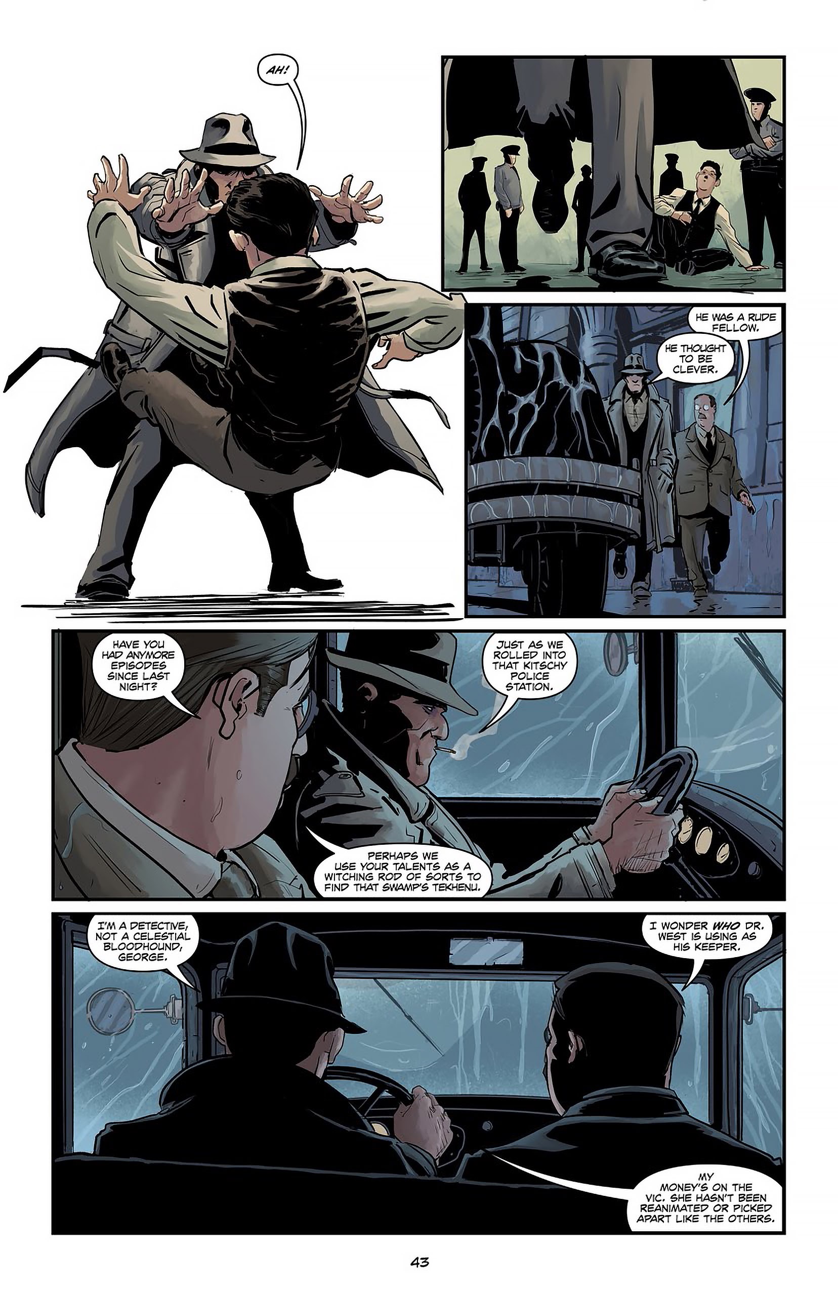 Read online Lovecraft P.I. - The Curious Case of ReAnimator comic -  Issue # TPB - 44