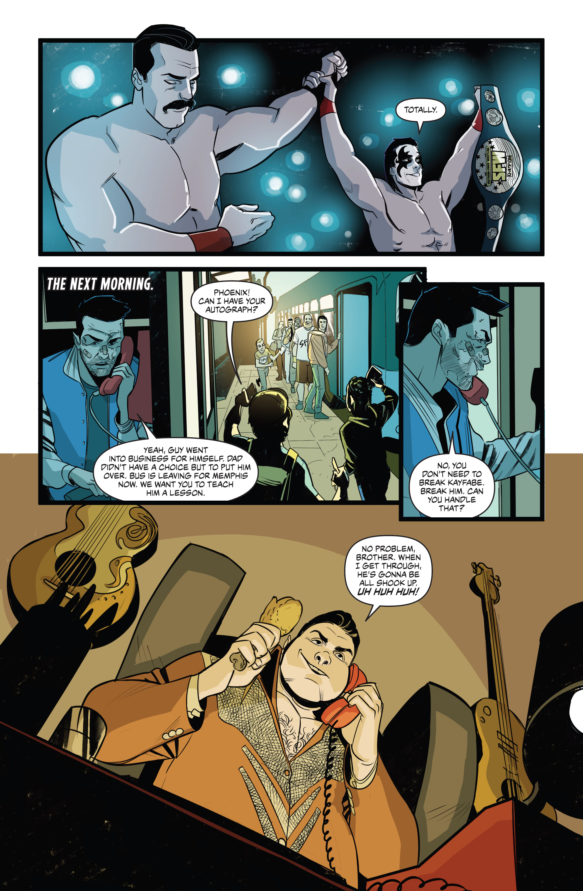 Read online Over the Ropes comic -  Issue # _TPB - 27