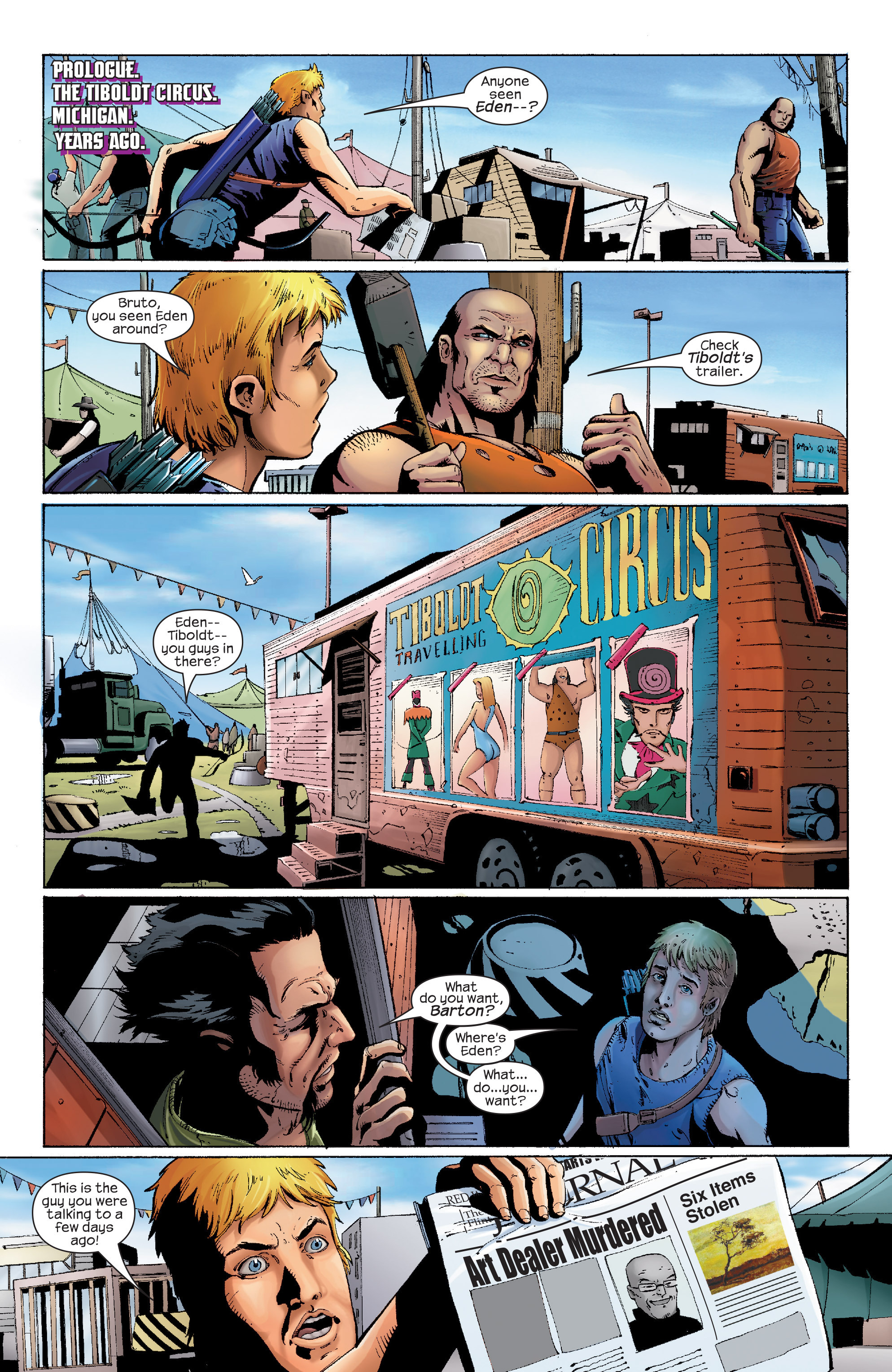 Read online Hawkeye (2003) comic -  Issue #7 - 2