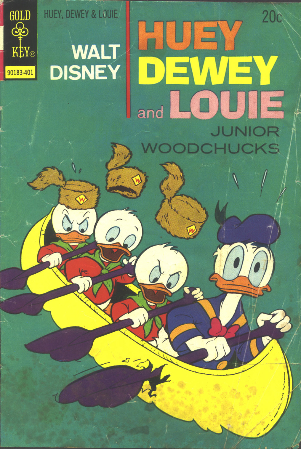 Read online Huey, Dewey, and Louie Junior Woodchucks comic -  Issue #24 - 1