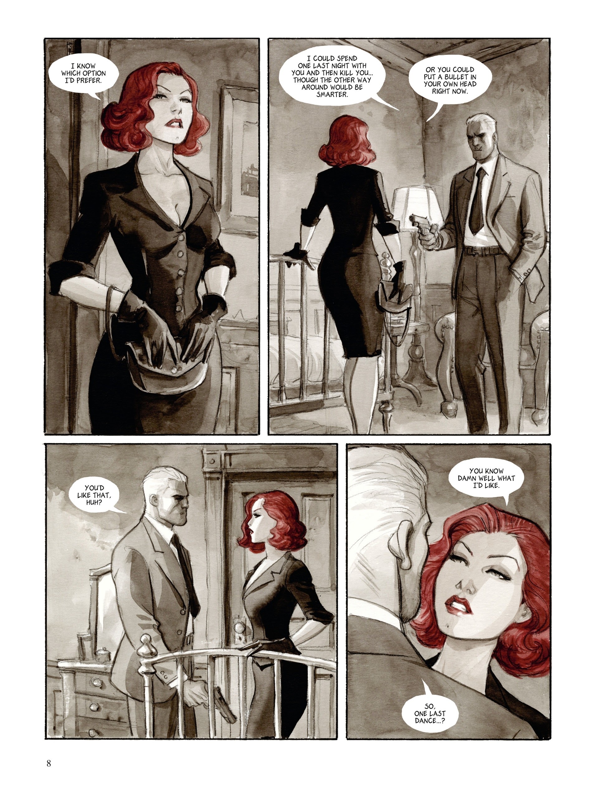 Read online Noir Burlesque comic -  Issue #1 - 7
