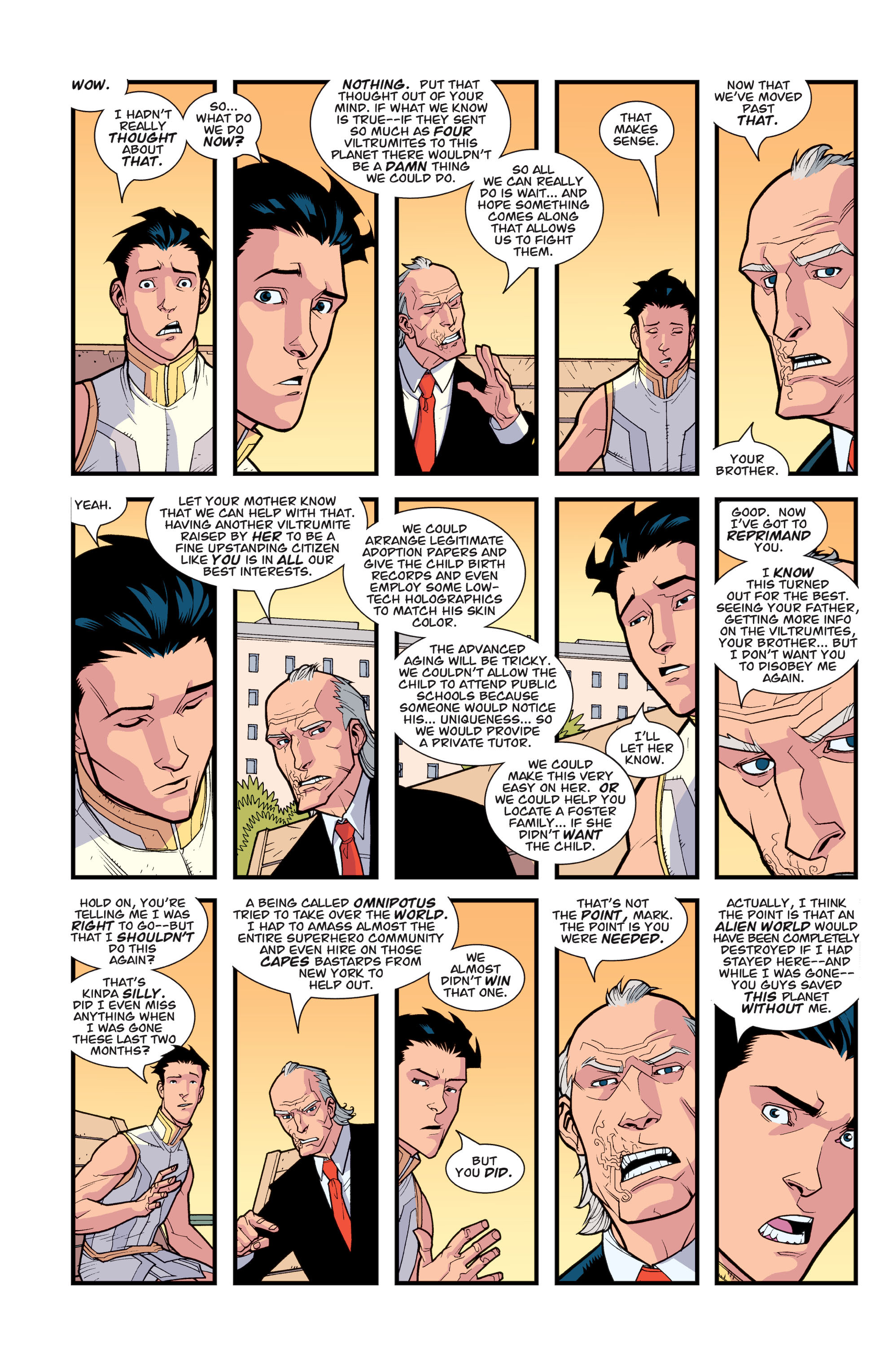 Read online Invincible comic -  Issue # _TPB 6 - A Different World - 130