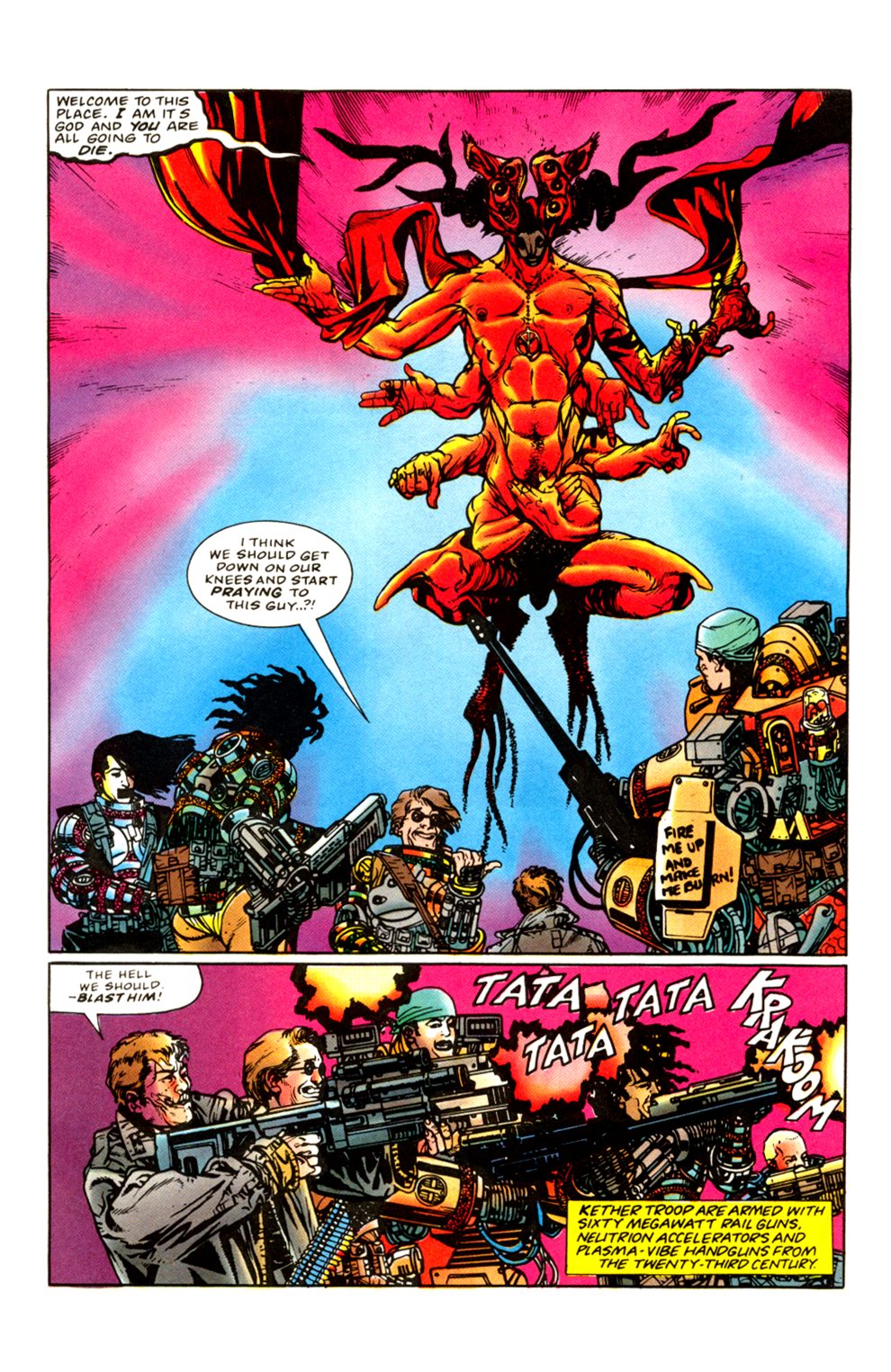 Read online Warheads comic -  Issue #1 - 18