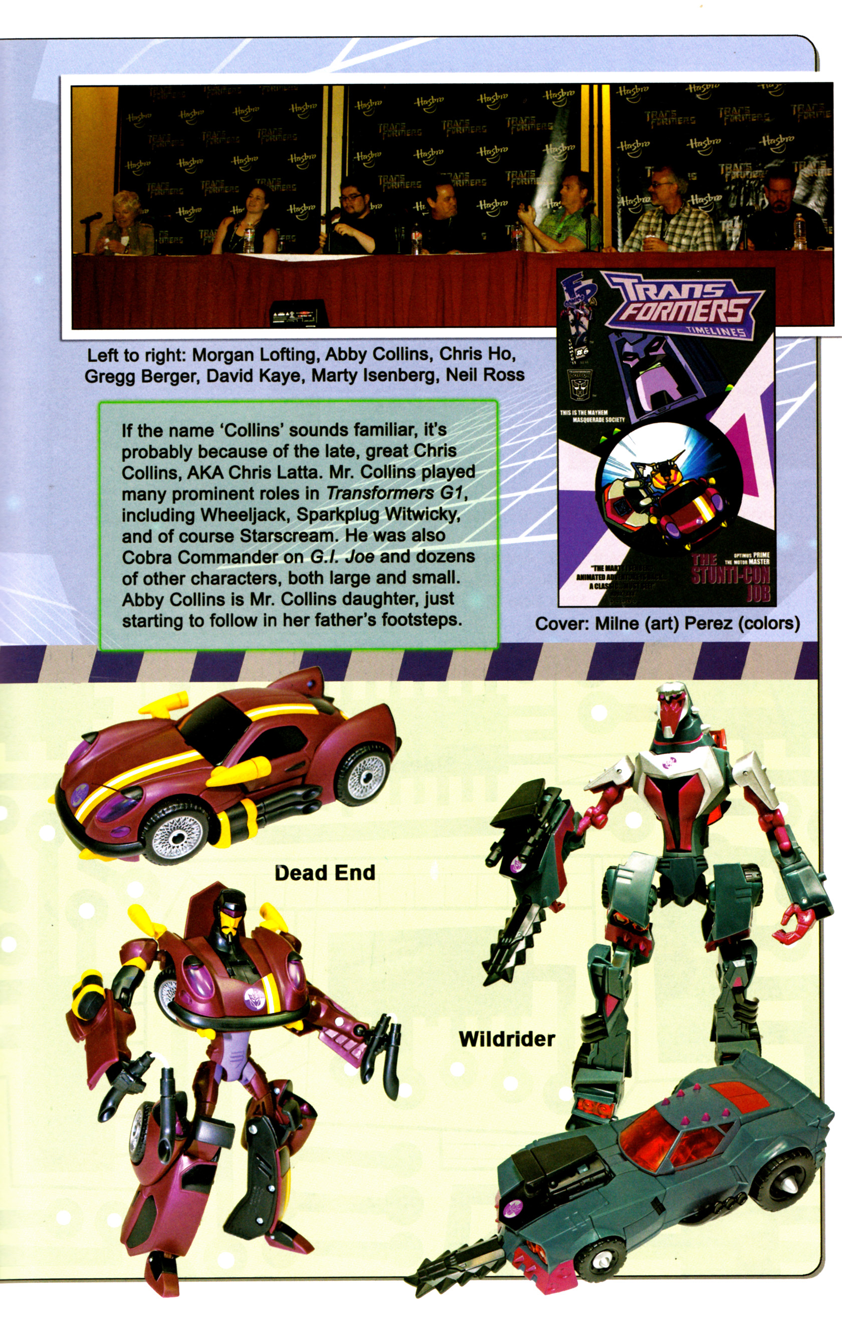 Read online Transformers: Timelines comic -  Issue #6 - 43