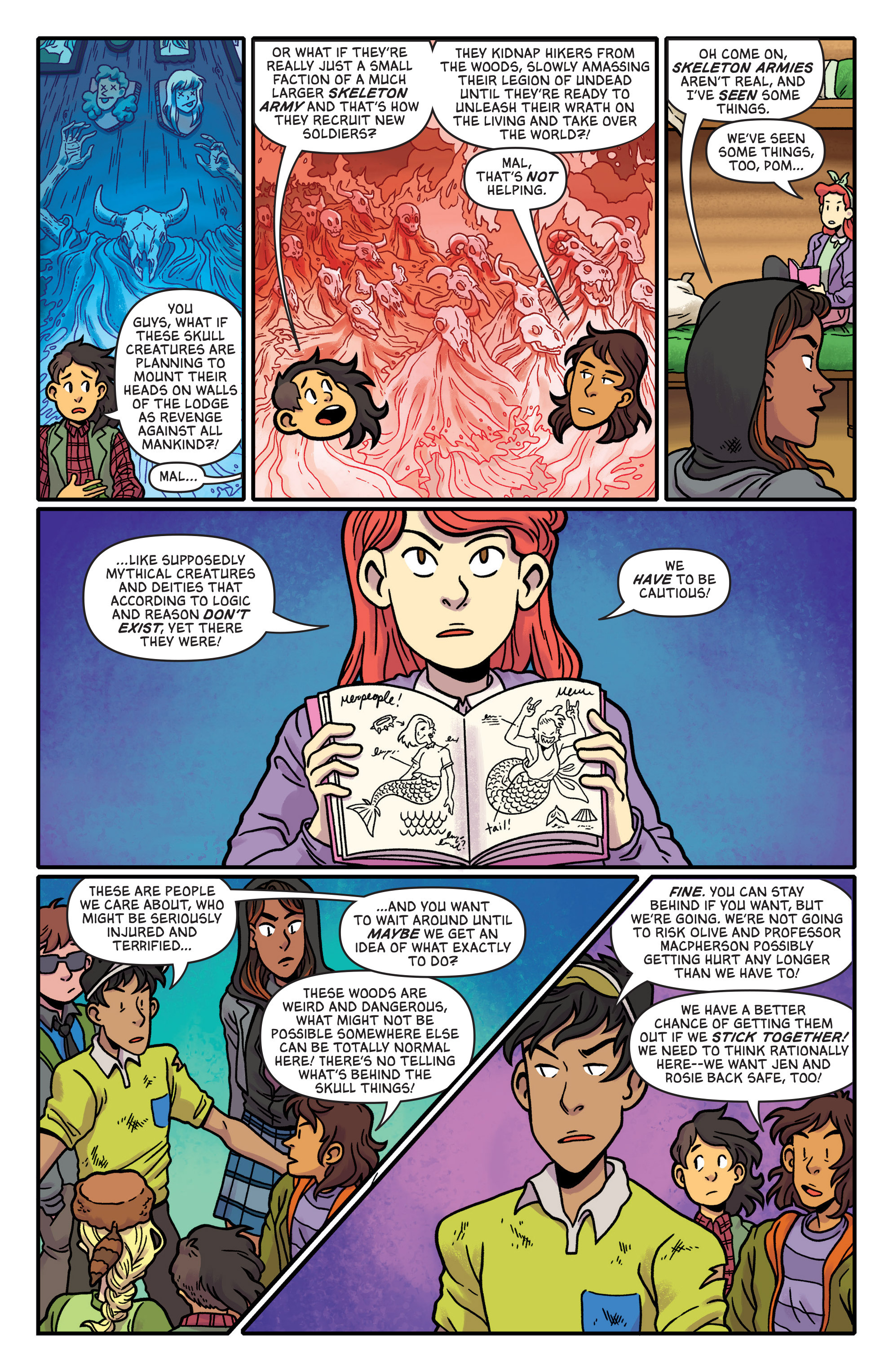 Read online Lumberjanes/Gotham Academy comic -  Issue #2 - 6