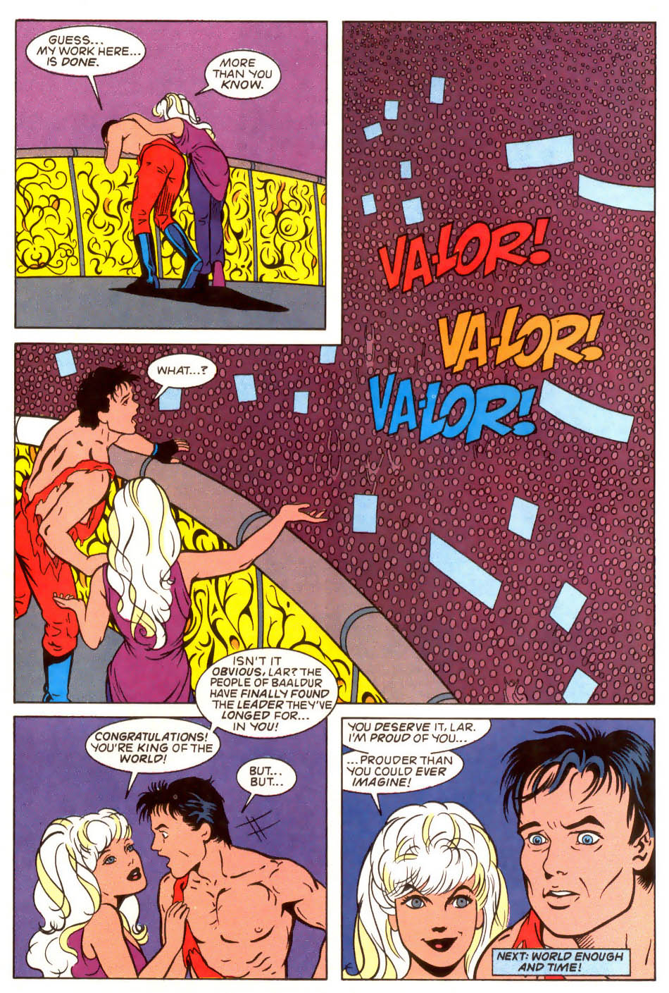Read online Valor (1992) comic -  Issue #15 - 23