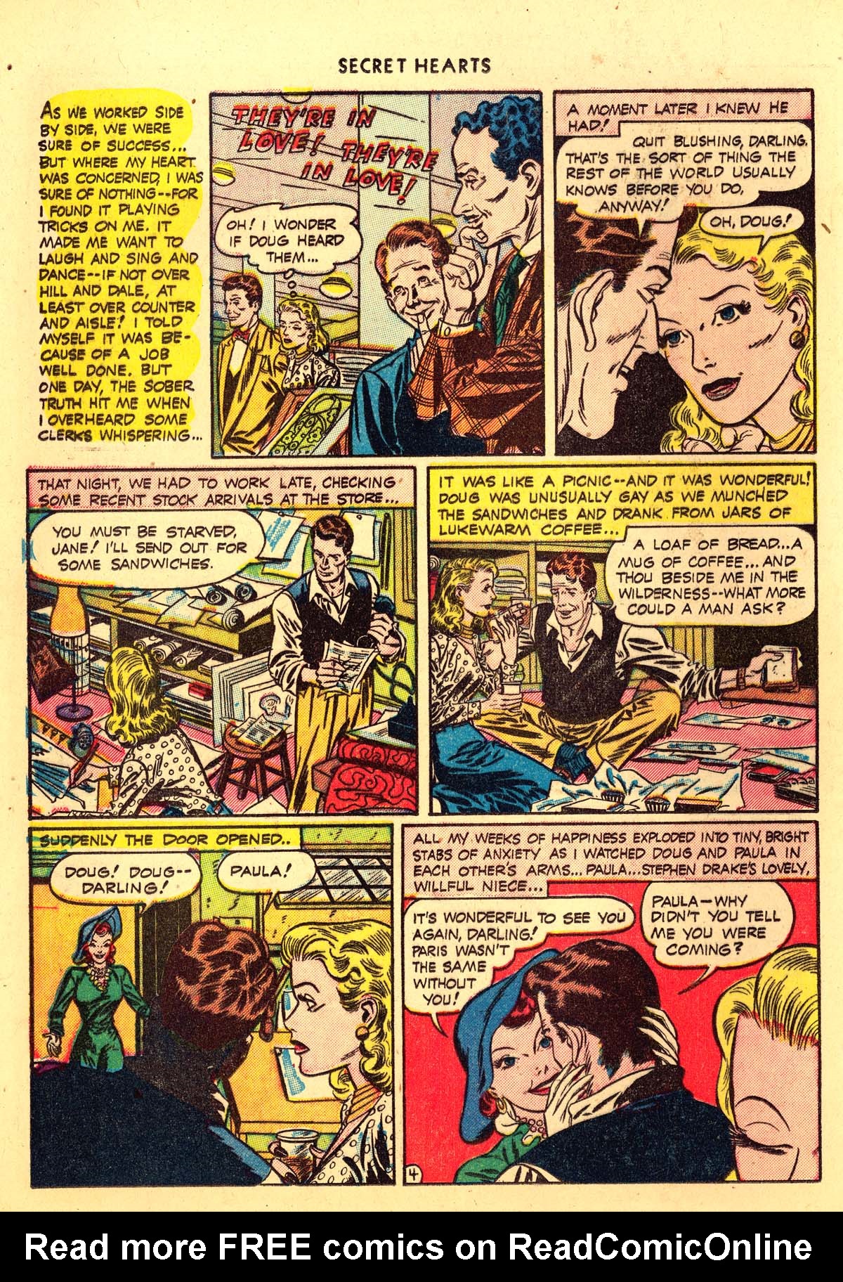 Read online Secret Hearts comic -  Issue #4 - 16