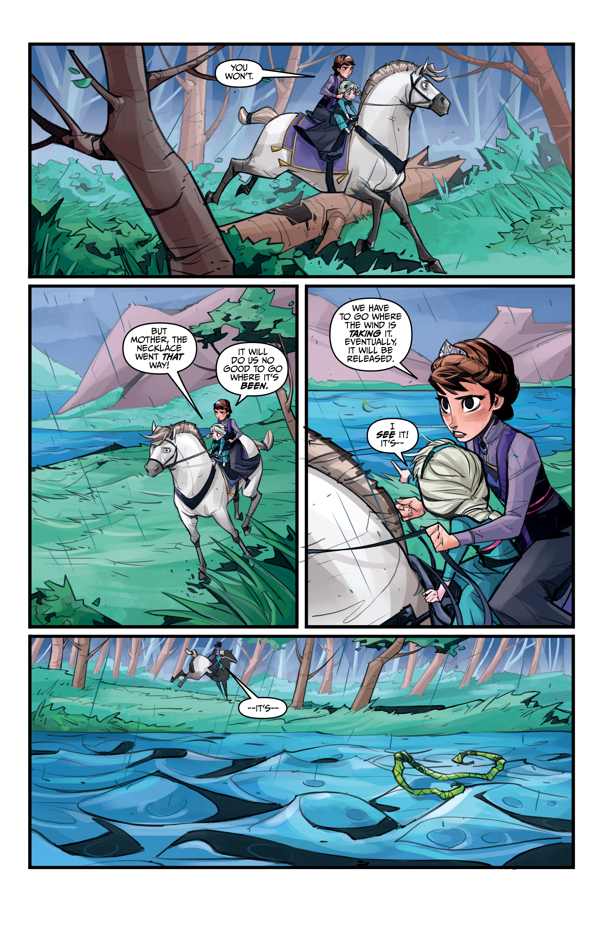 Read online Disney Frozen: True Treasure comic -  Issue #2 - 12