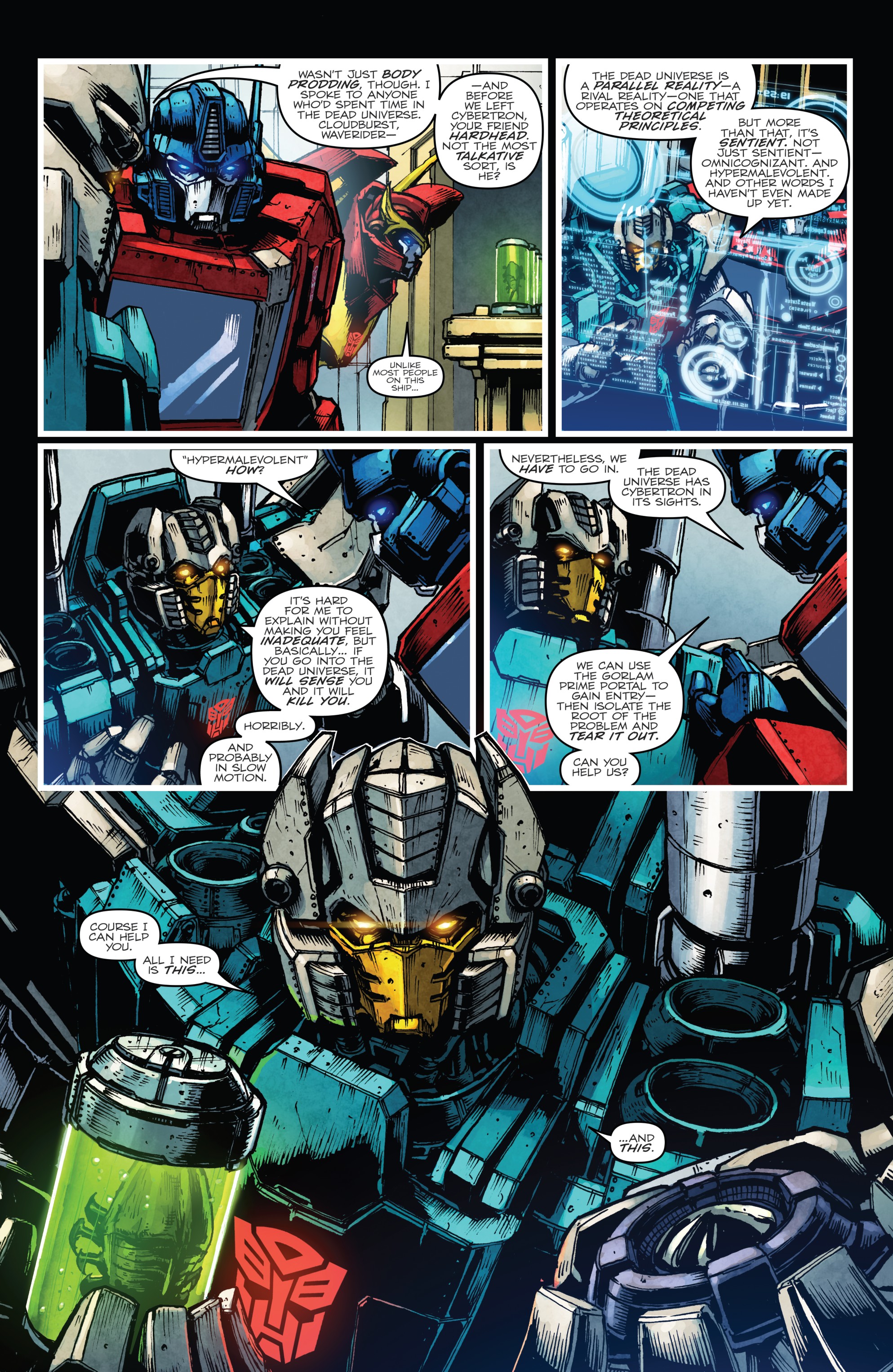 Read online Transformers: The IDW Collection Phase Two comic -  Issue # TPB 6 (Part 1) - 34