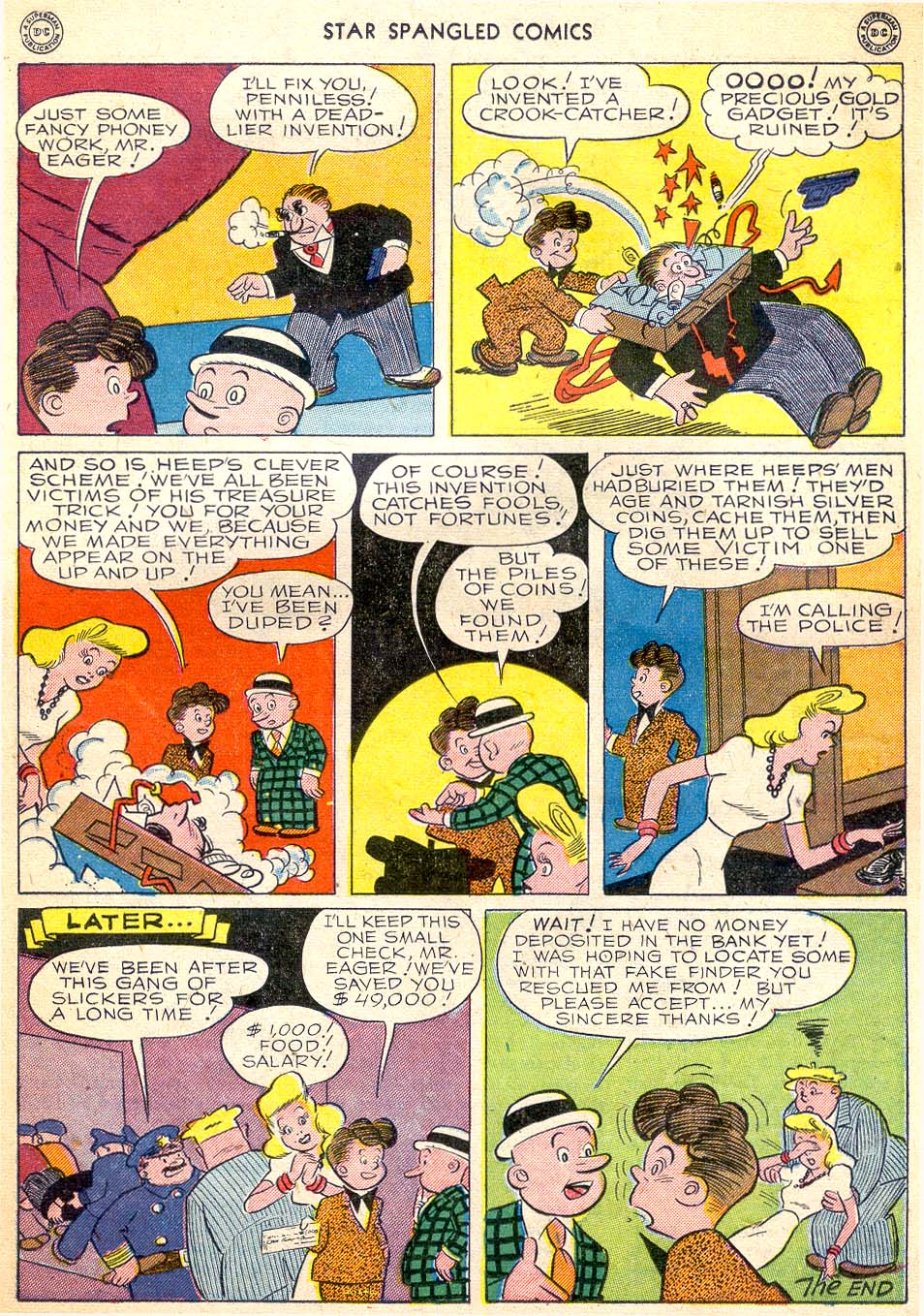 Read online Star Spangled Comics comic -  Issue #40 - 19