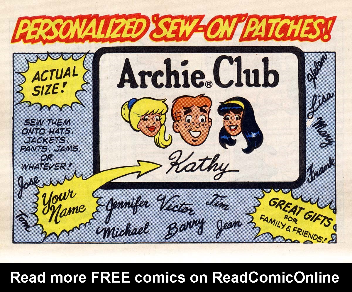 Read online Betty and Veronica Annual Digest Magazine comic -  Issue #1 - 107