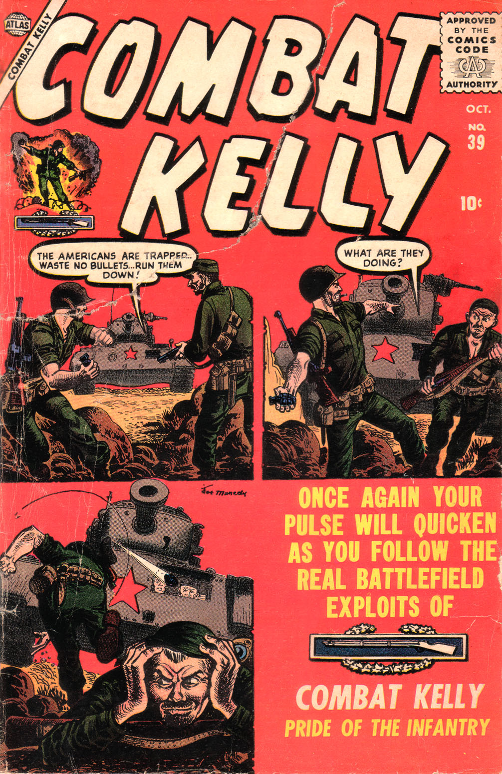 Read online Combat Kelly (1951) comic -  Issue #39 - 1