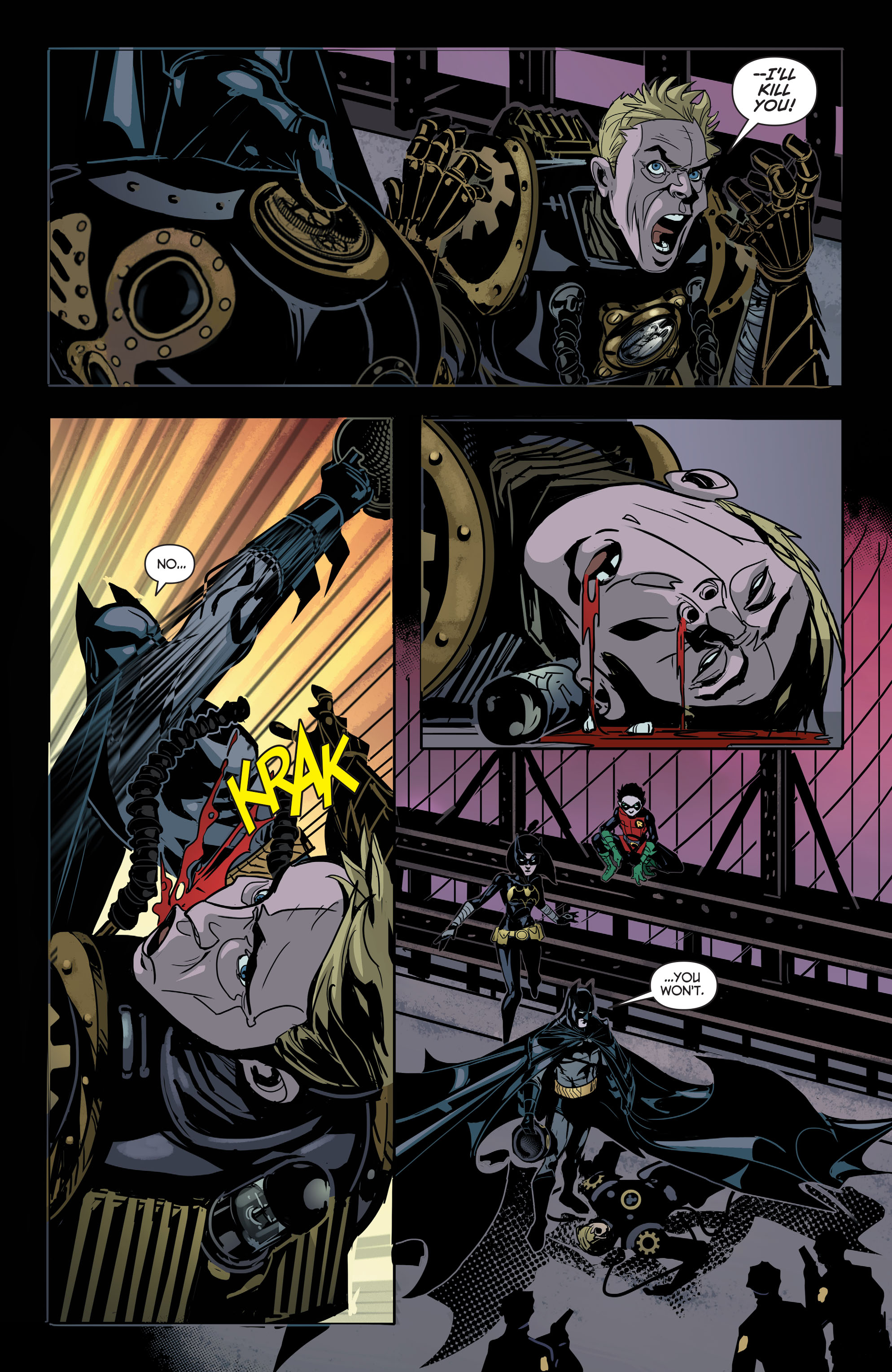 Read online Batman: Gates of Gotham comic -  Issue #5 - 14
