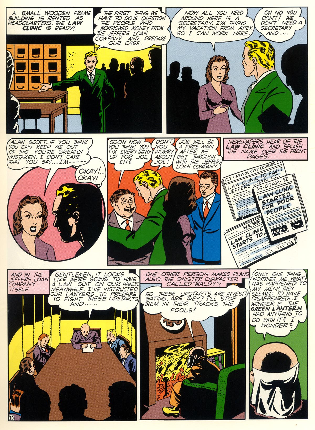 Read online Green Lantern (1941) comic -  Issue #2 - 43