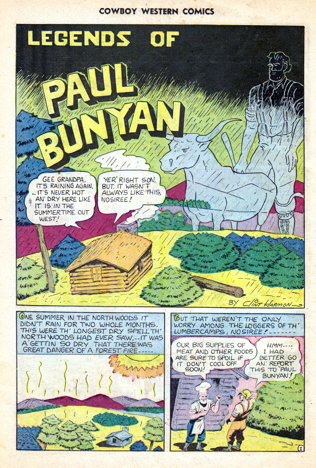 Read online Cowboy Western Comics (1948) comic -  Issue #33 - 22