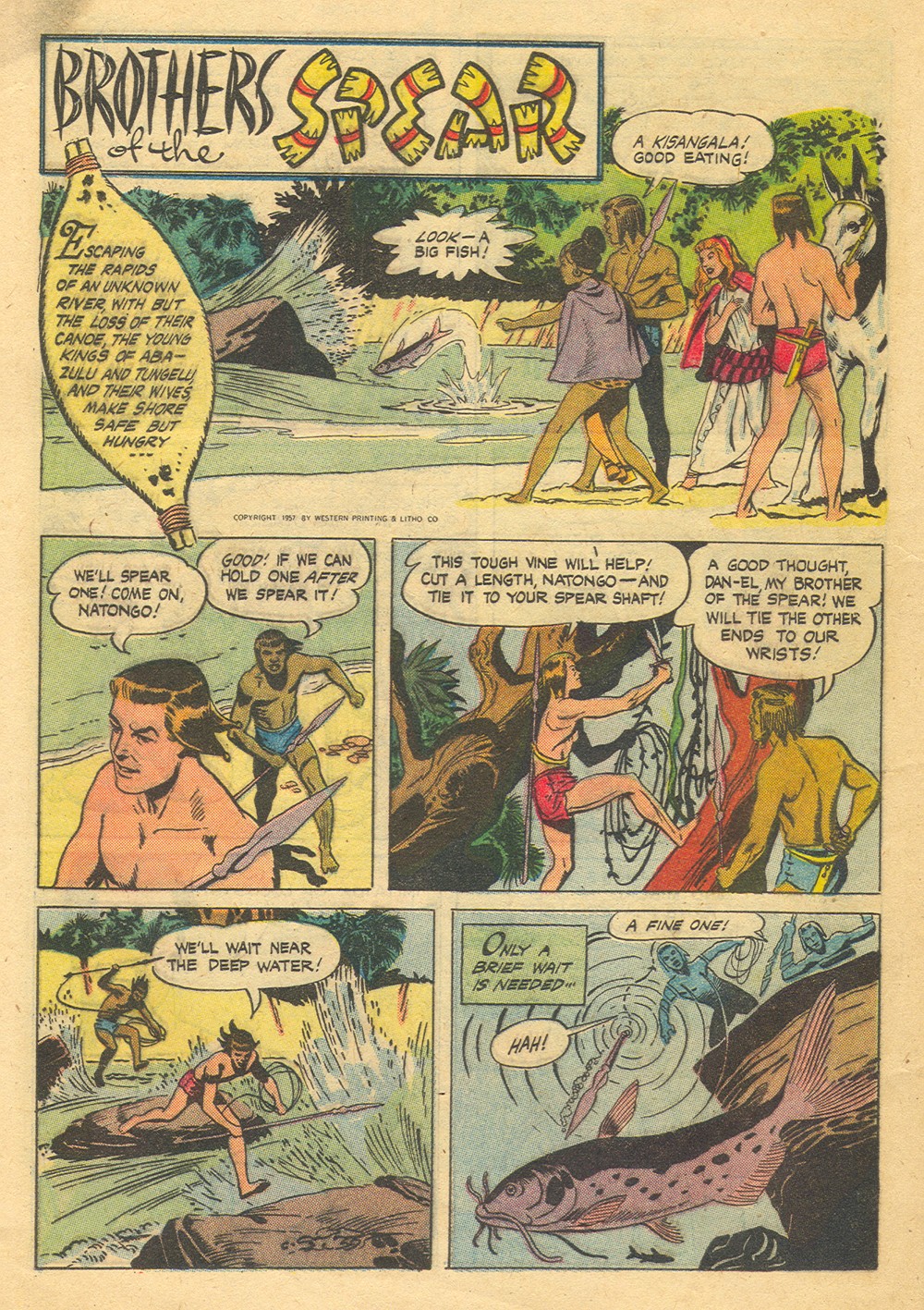 Read online Tarzan (1948) comic -  Issue #97 - 28