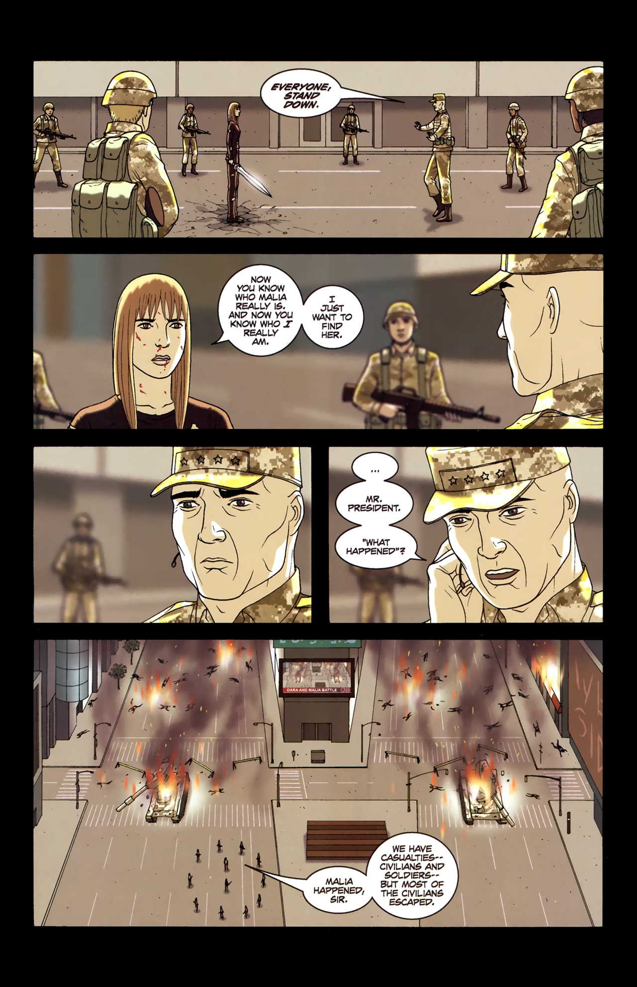 Read online The Sword comic -  Issue #23 - 4