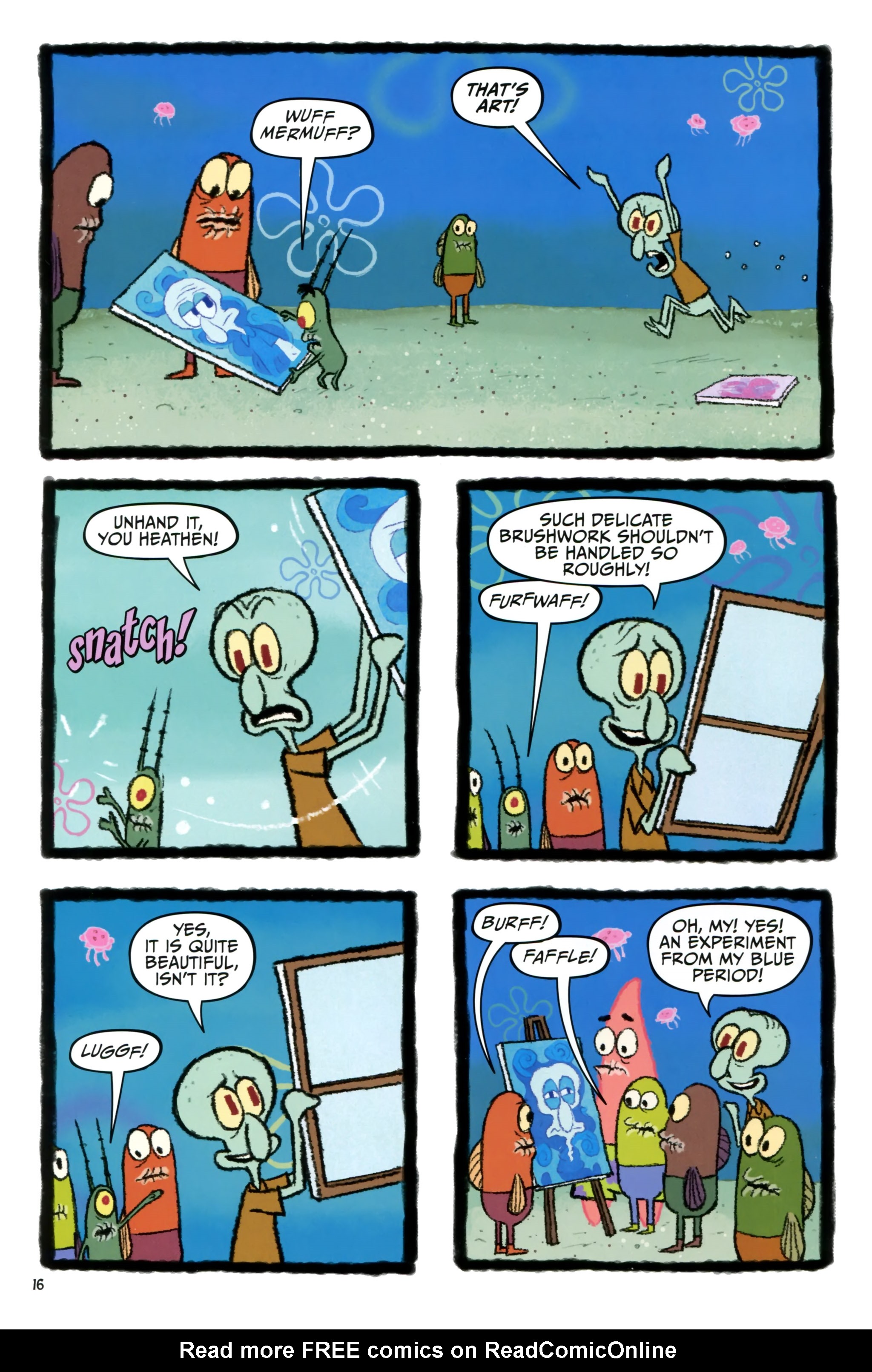 Read online Spongebob Freestyle Funnies comic -  Issue # FCBD 2015 - 18