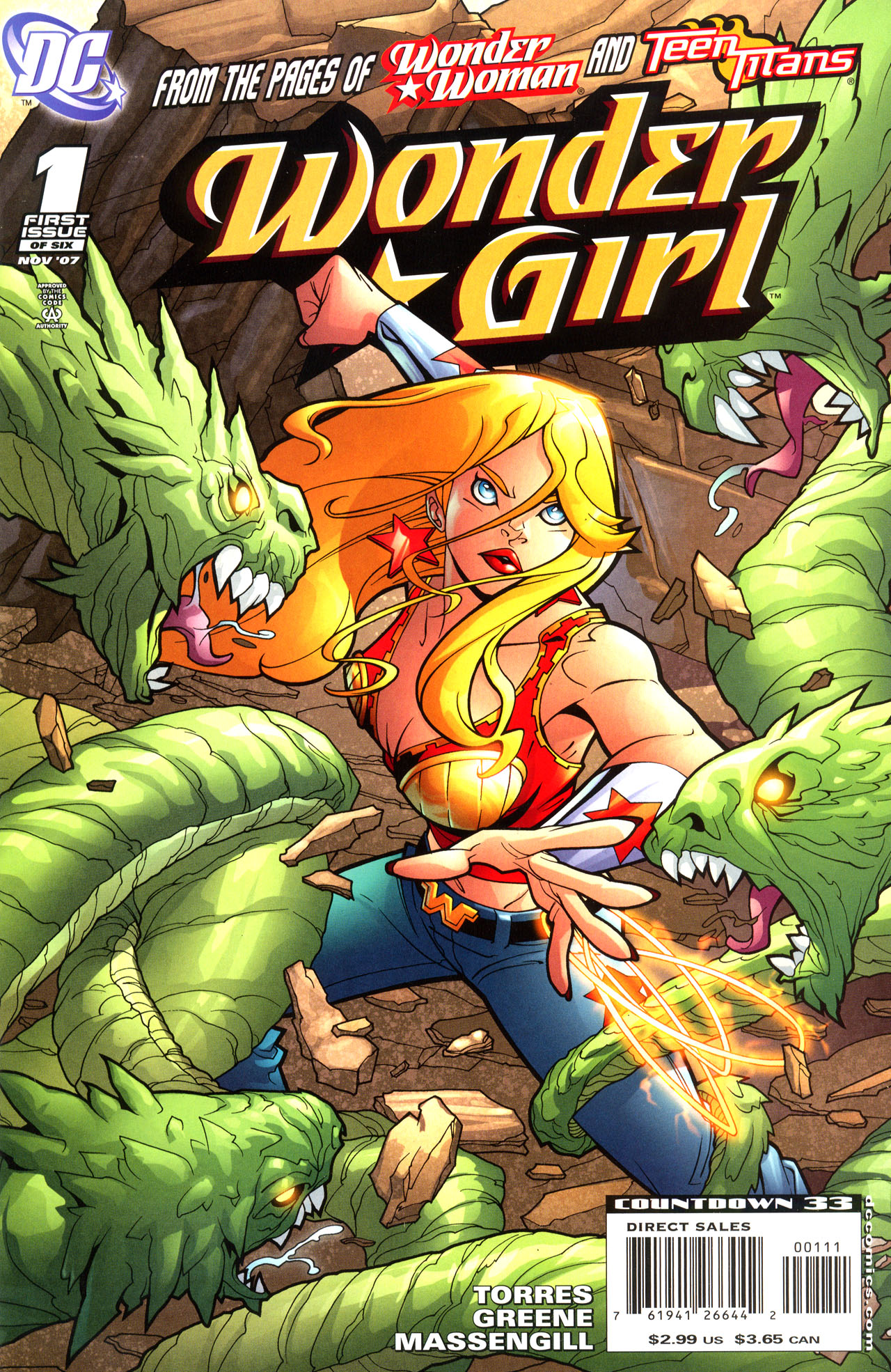 Read online Wonder Girl (2007) comic -  Issue #1 - 1