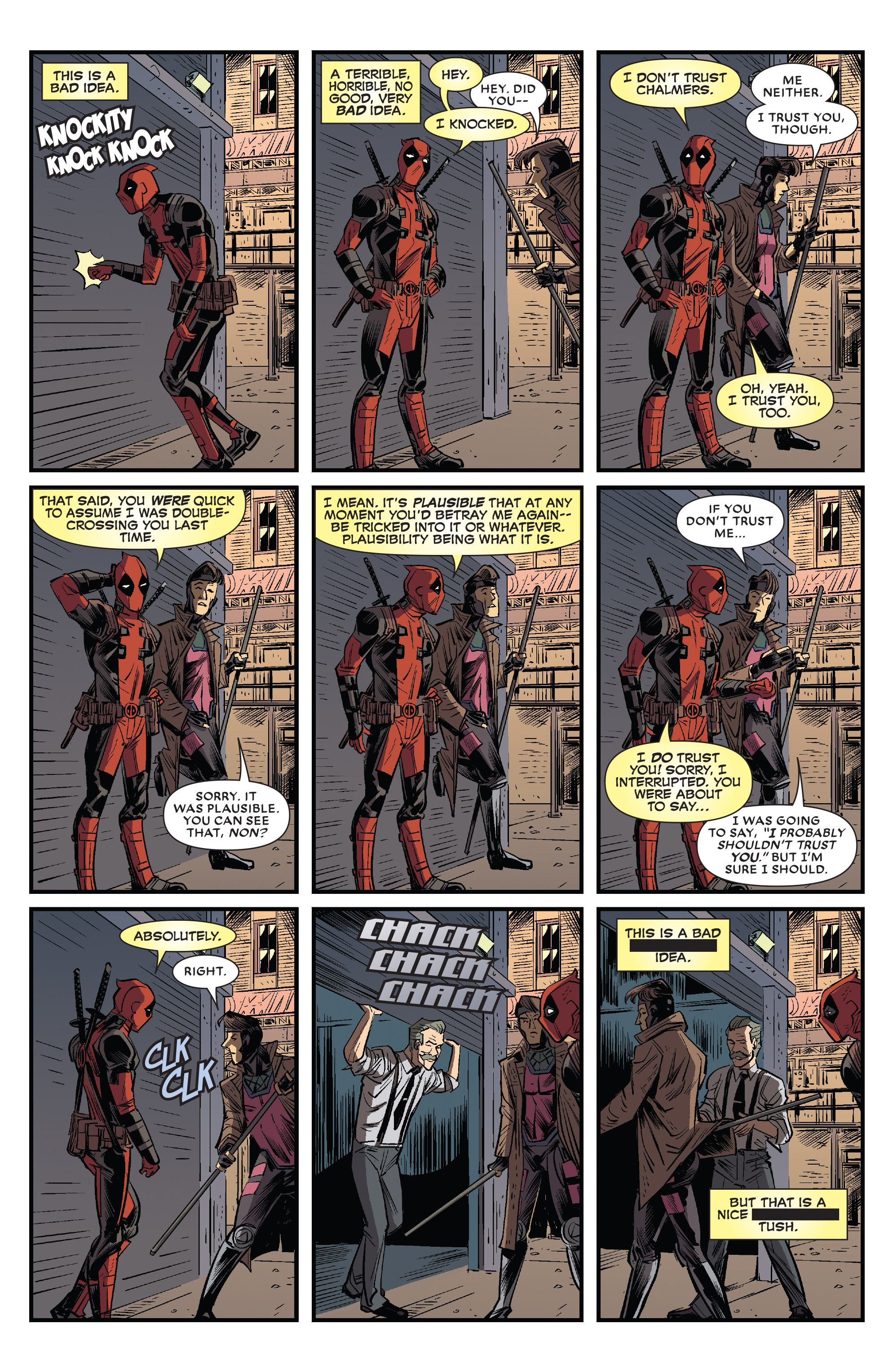Read online Deadpool V Gambit comic -  Issue #2 - 3