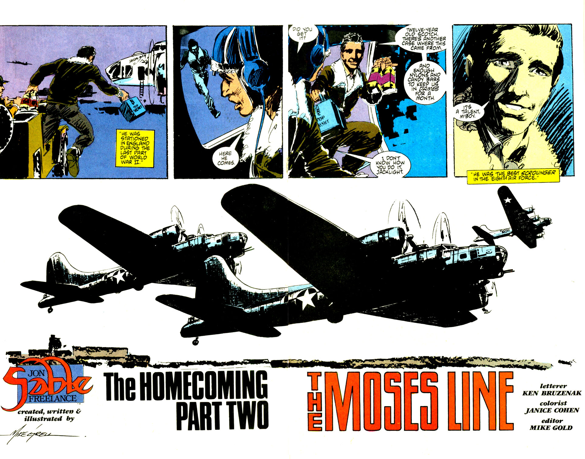 Read online Jon Sable, Freelance comic -  Issue #26 - 4