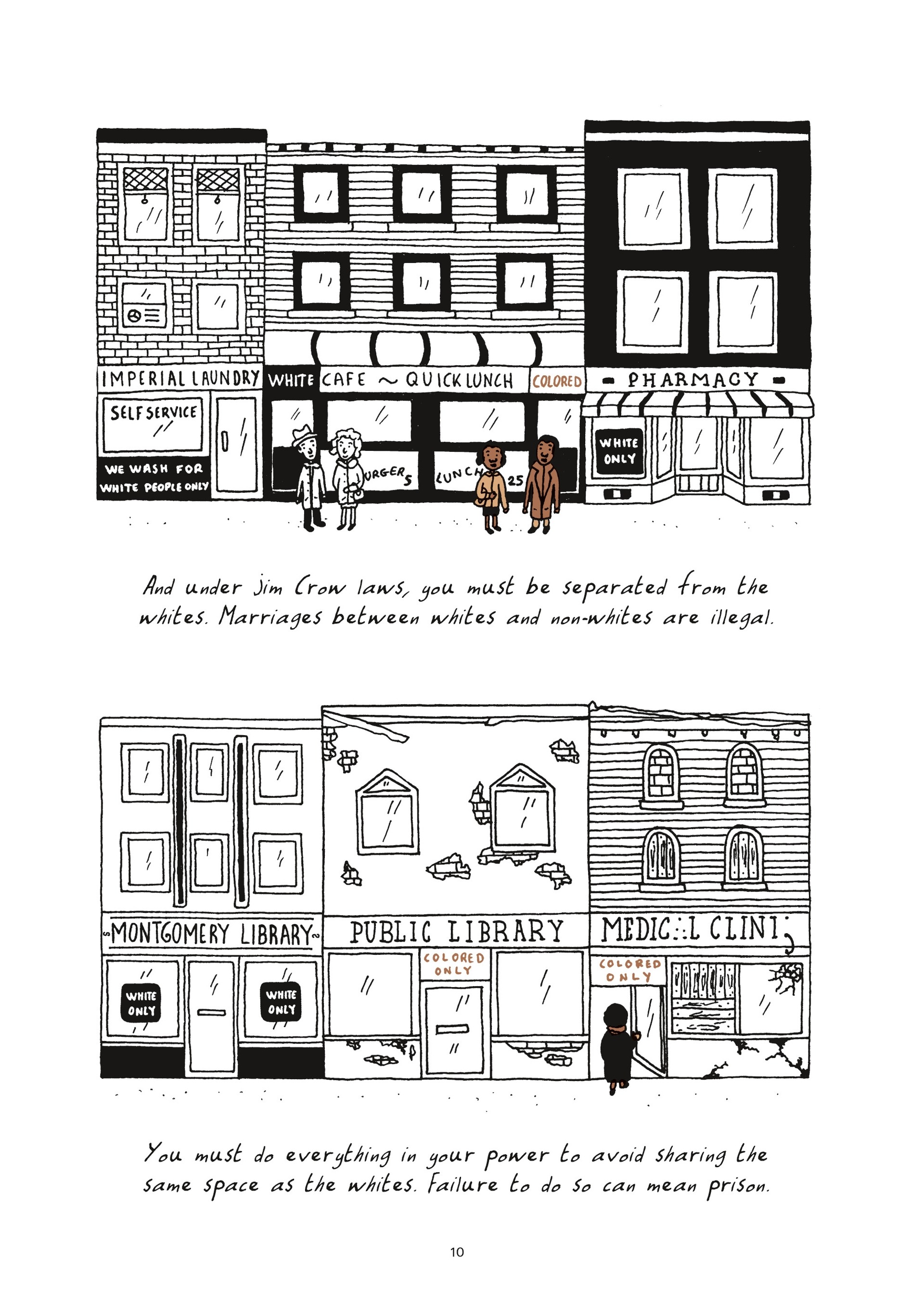 Read online Colored: The Unsung Life of Claudette Colvin comic -  Issue # TPB - 10