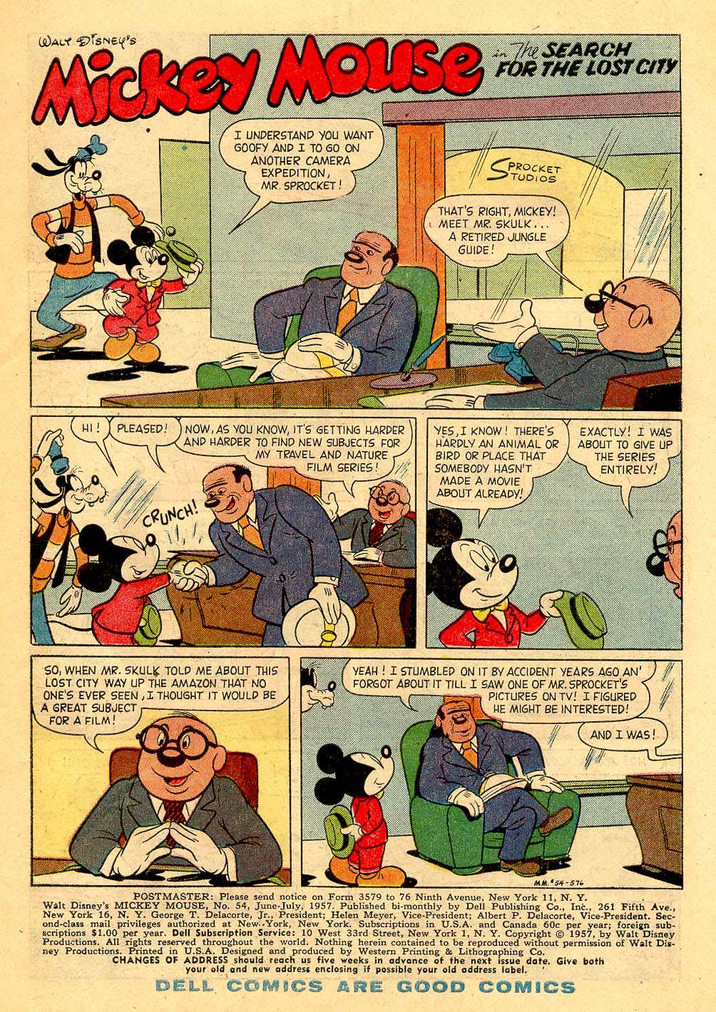 Read online Walt Disney's Mickey Mouse comic -  Issue #54 - 3