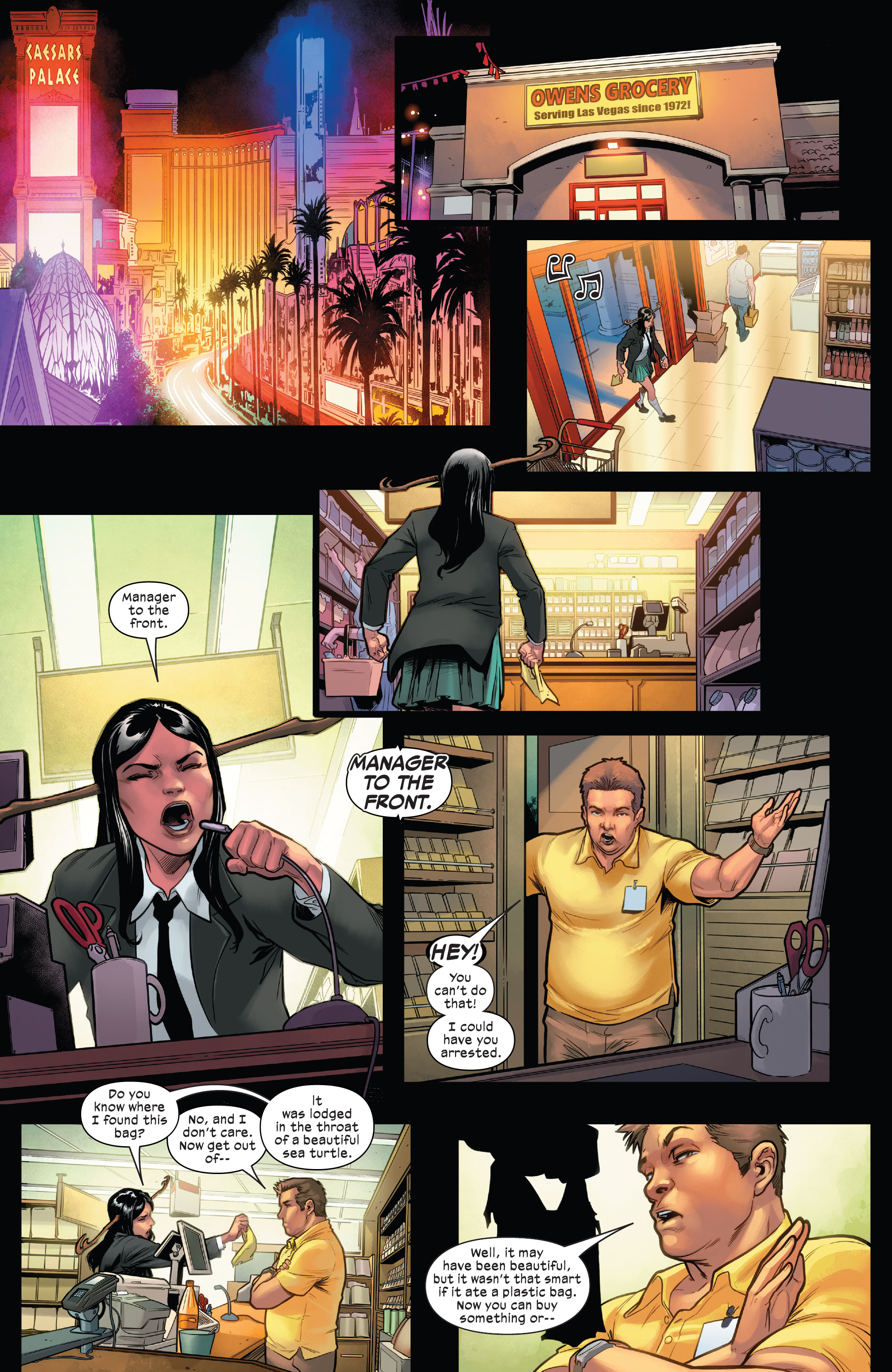 Read online X-Men Unlimited: X-Men Green comic -  Issue #1 - 7