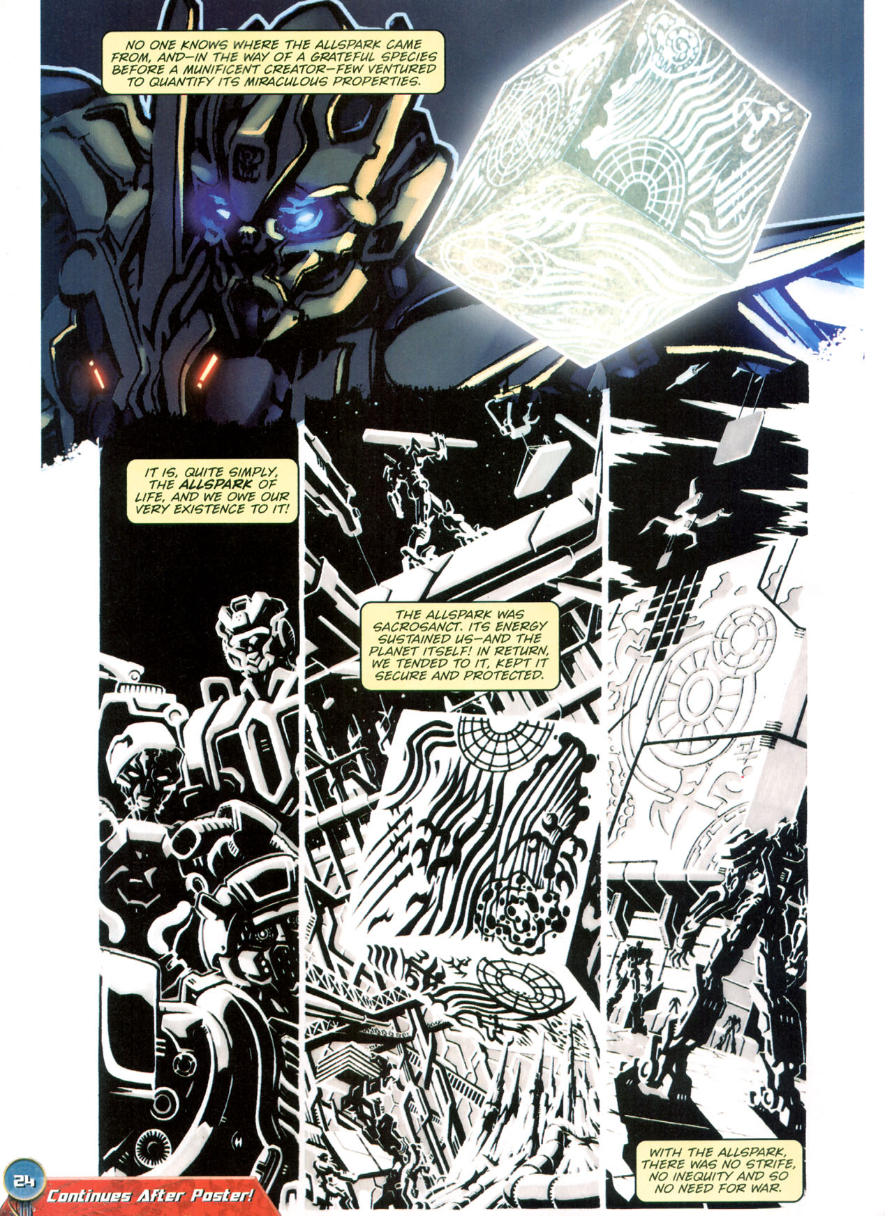 Read online Transformers: Robots in Disguise (2007) comic -  Issue #1 - 21