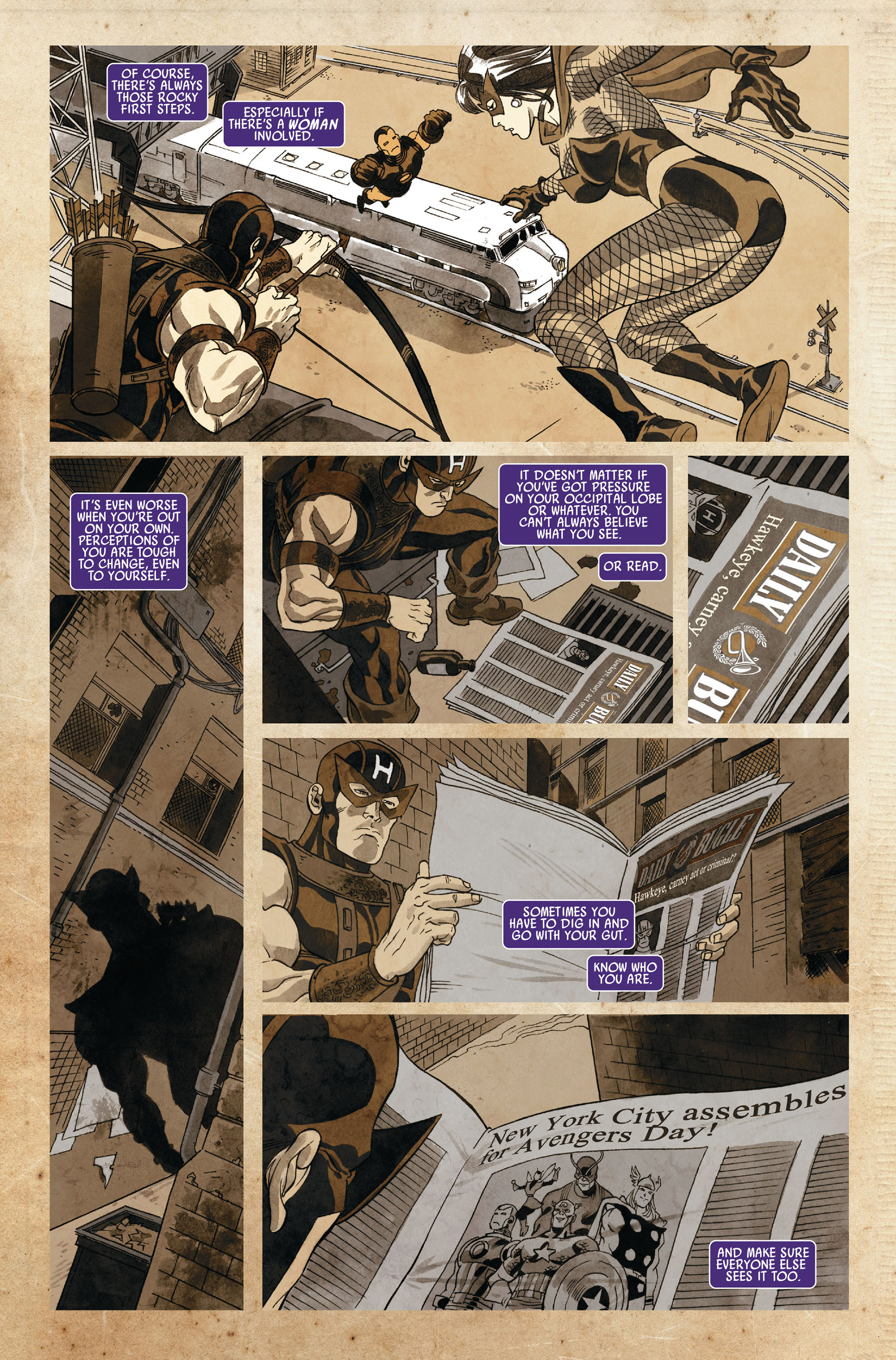 Read online Hawkeye: Blindspot comic -  Issue #1 - 18