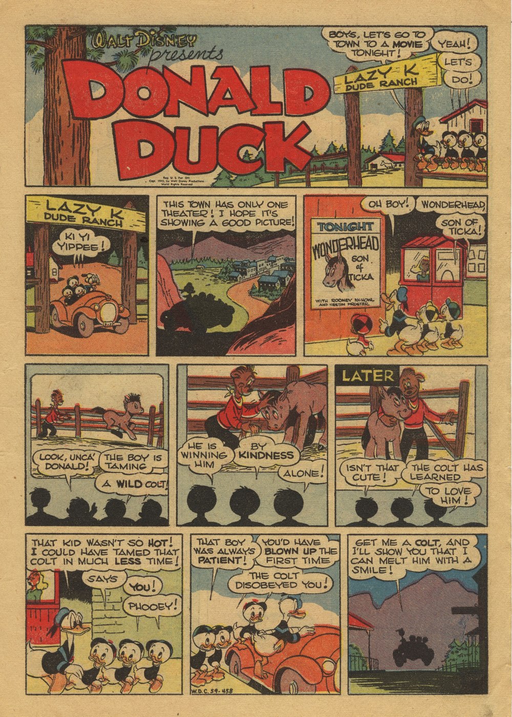 Read online Walt Disney's Comics and Stories comic -  Issue #59 - 3