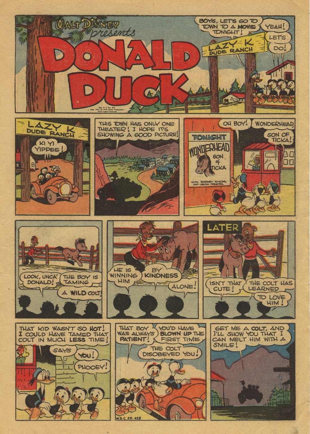 Read online Walt Disney's Comics and Stories comic -  Issue #59 - 3