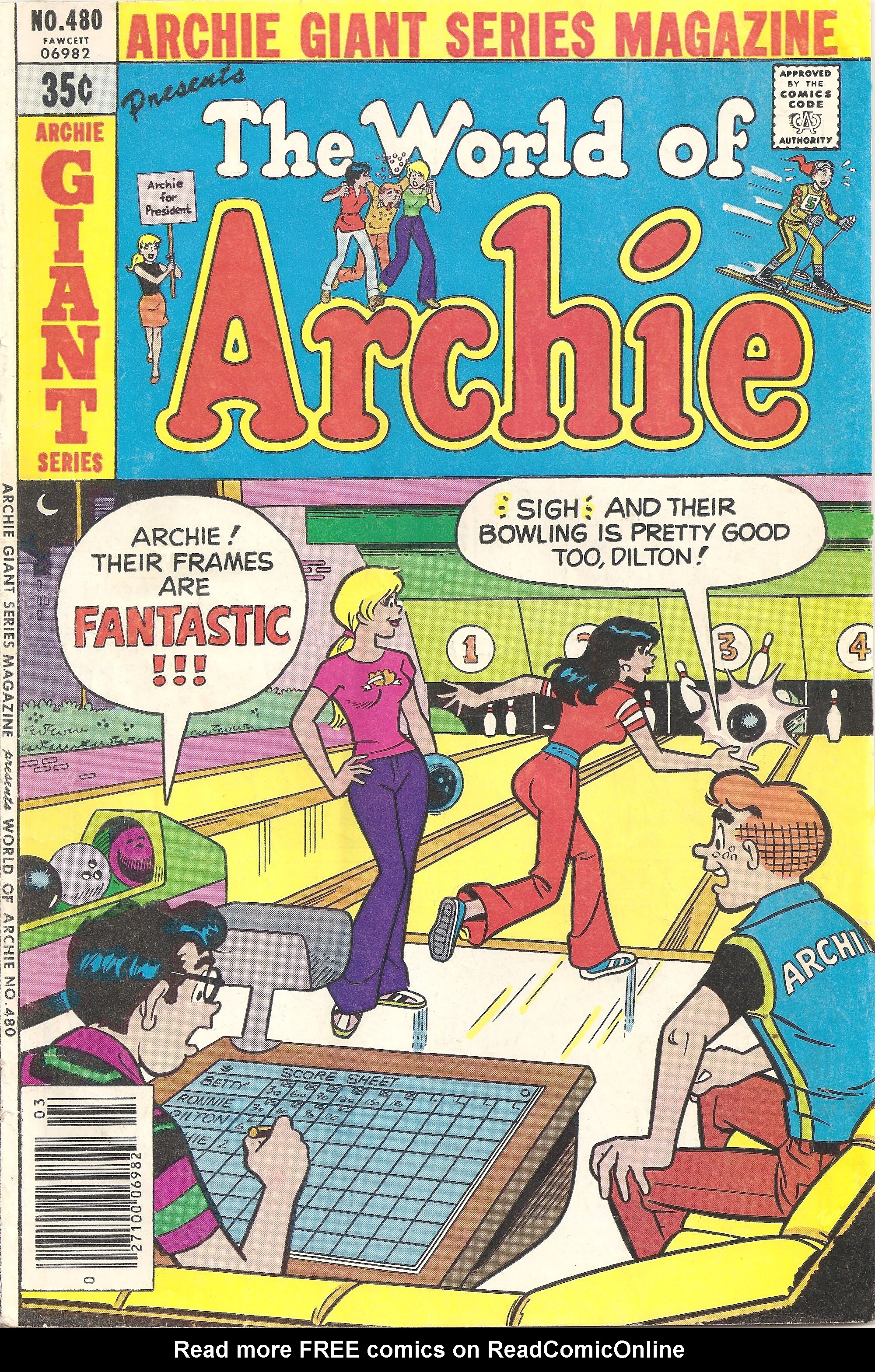 Read online Archie Giant Series Magazine comic -  Issue #480 - 1