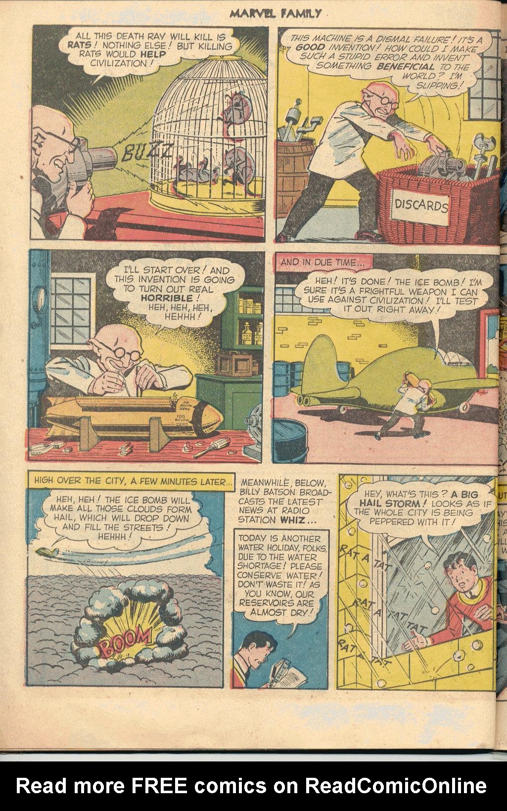 Read online The Marvel Family comic -  Issue #50 - 43