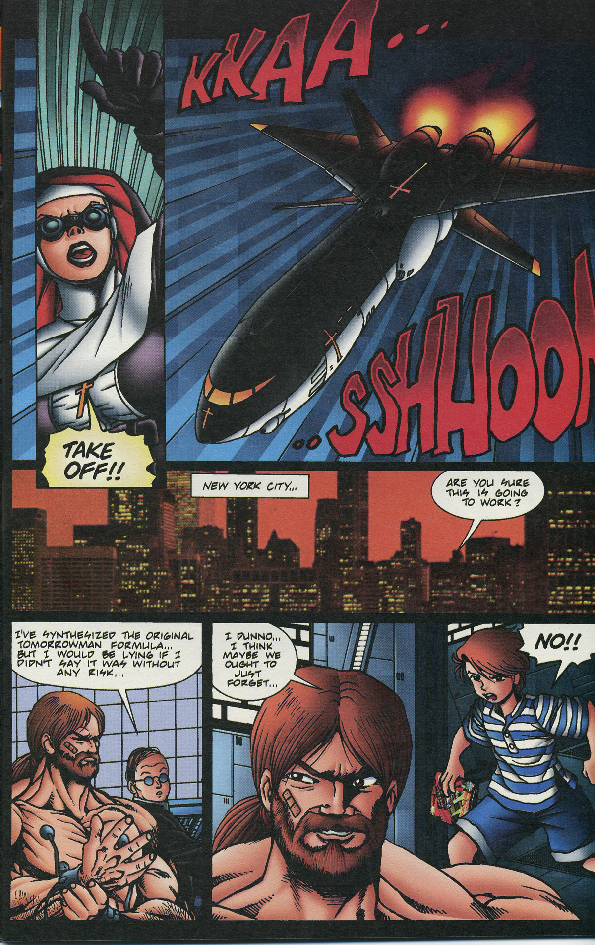 Read online Warrior Nun Areala: Rituals comic -  Issue #6 - 8