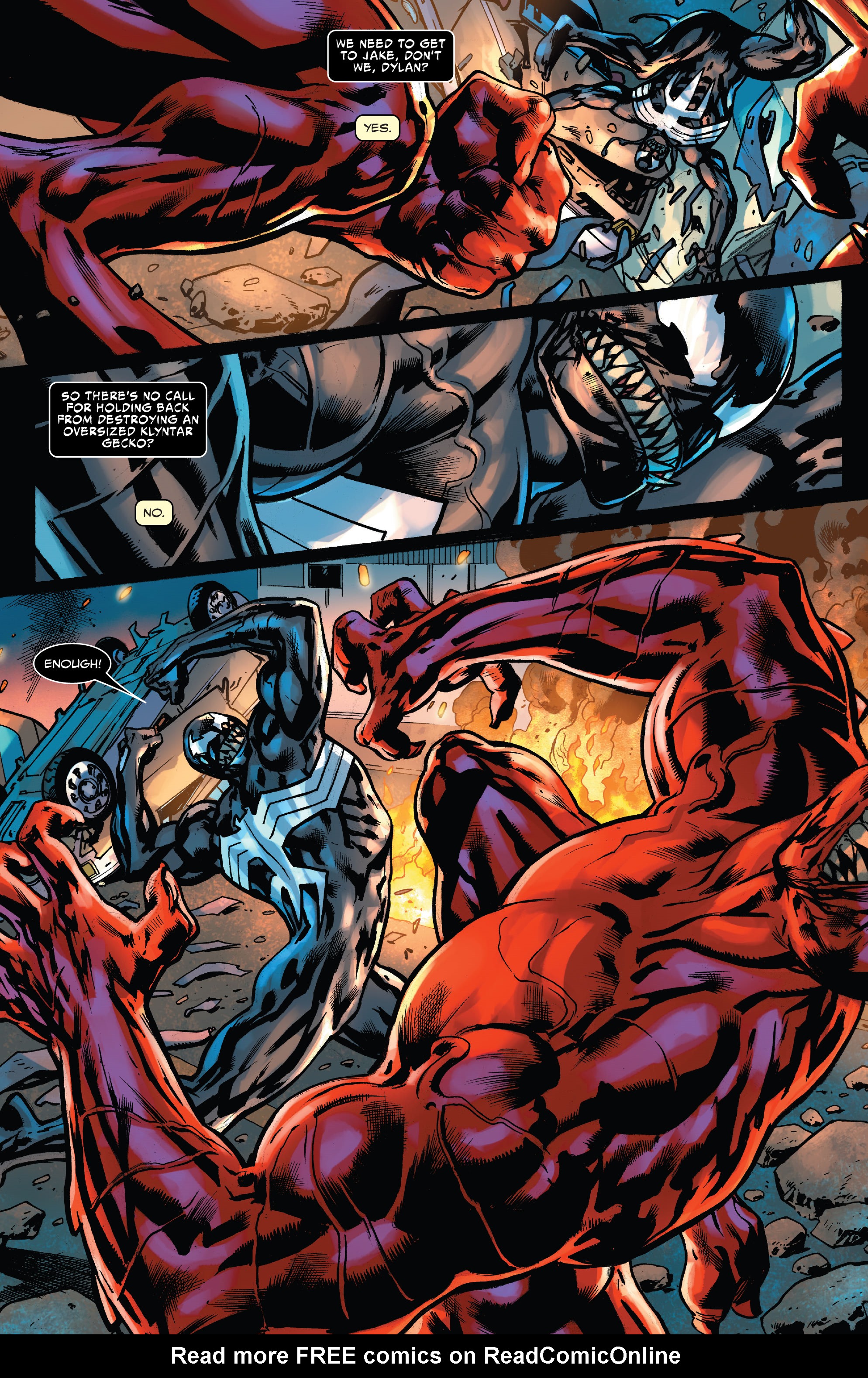 Read online Venom (2021) comic -  Issue #7 - 12