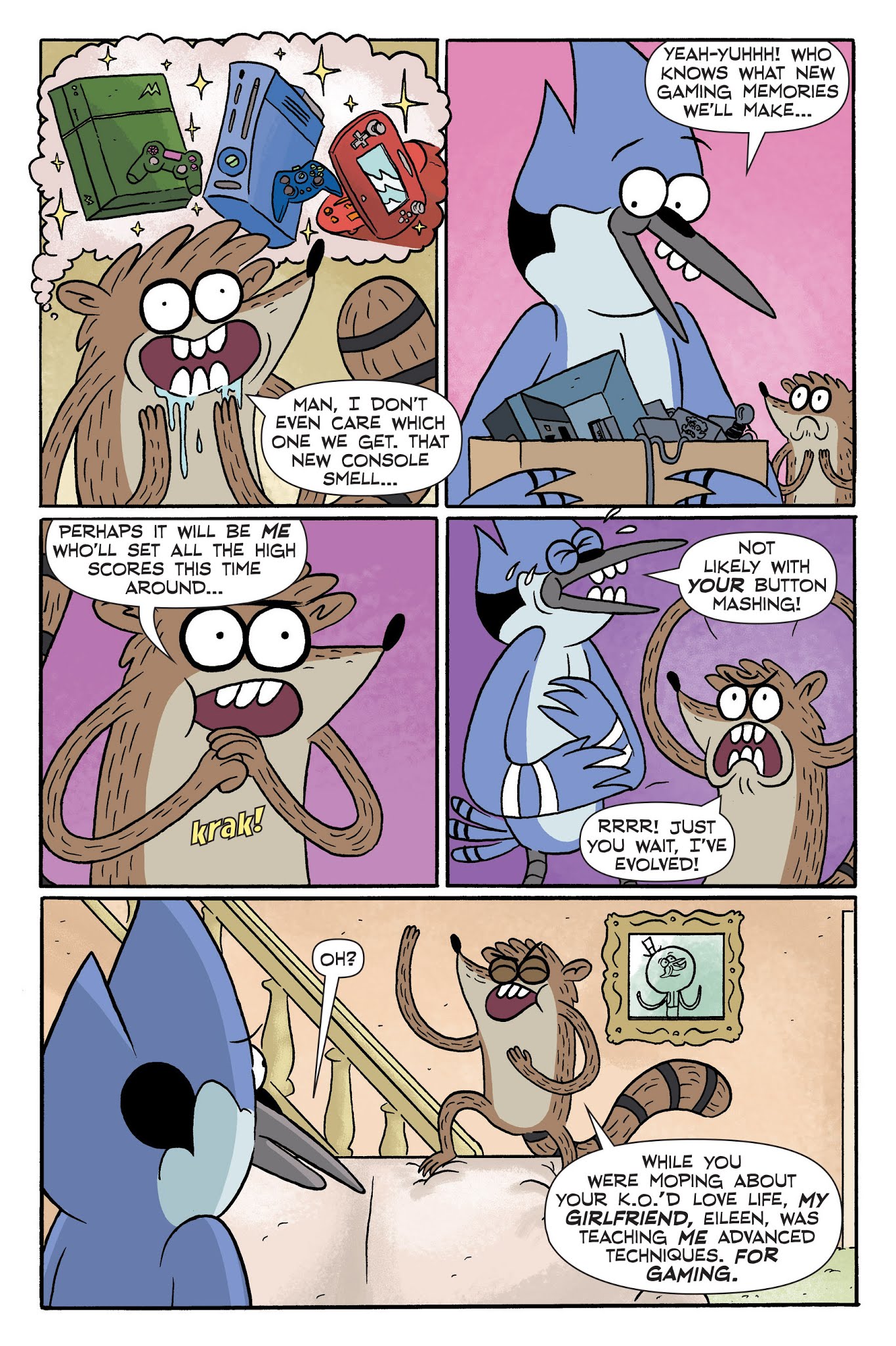 Read online Regular Show: A Clash of Consoles comic -  Issue # TPB (Part 1) - 15