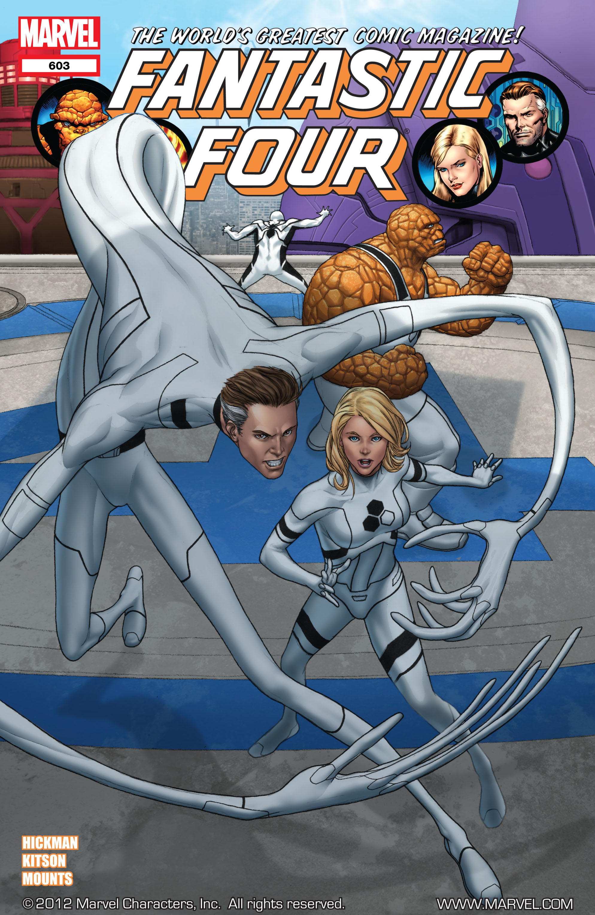 Read online Fantastic Four (1961) comic -  Issue #603 - 1