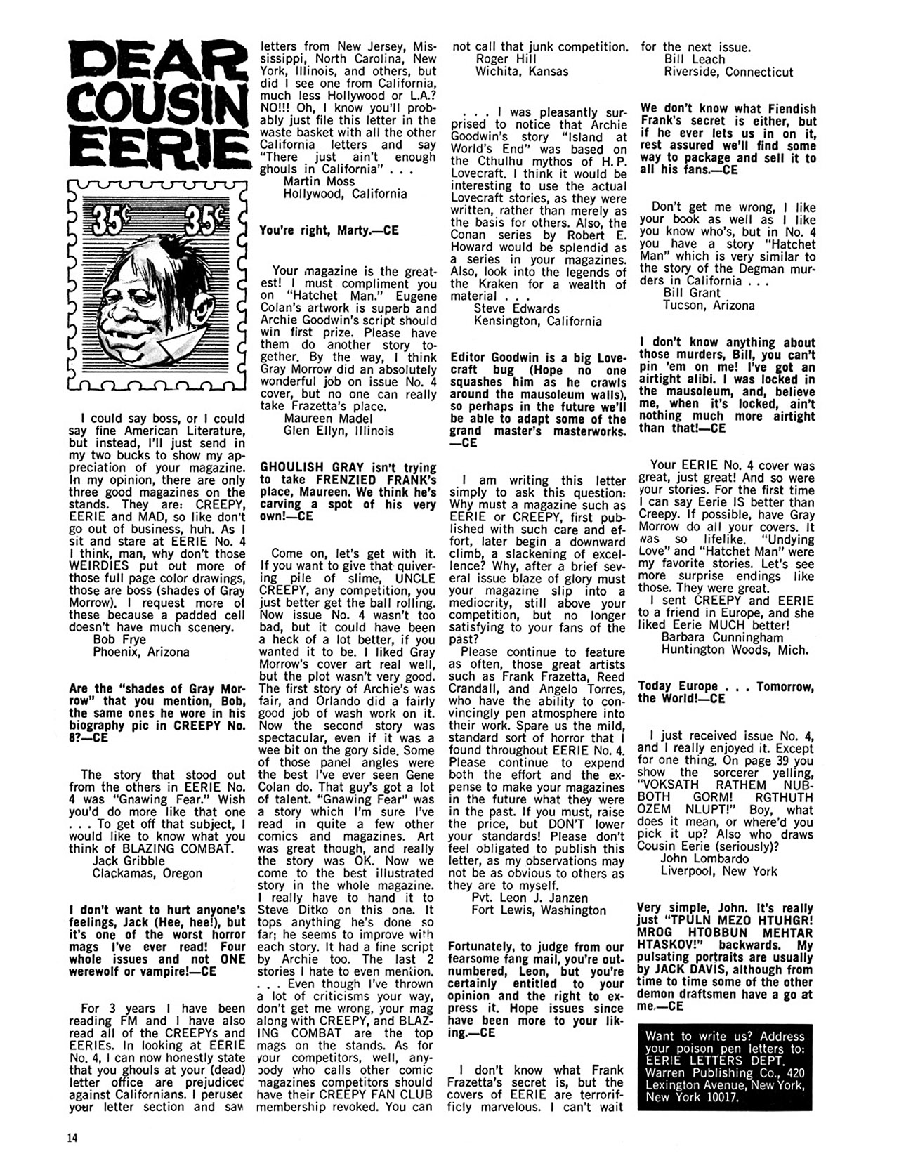 Read online Eerie Archives comic -  Issue # TPB 2 - 15
